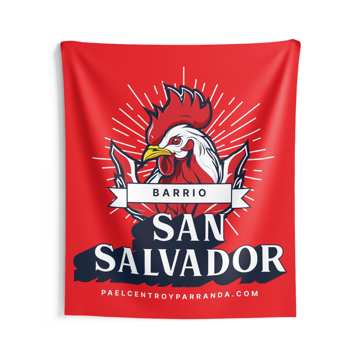 San Salvador, Remedios. Vertical Indoor Wall Tapestries