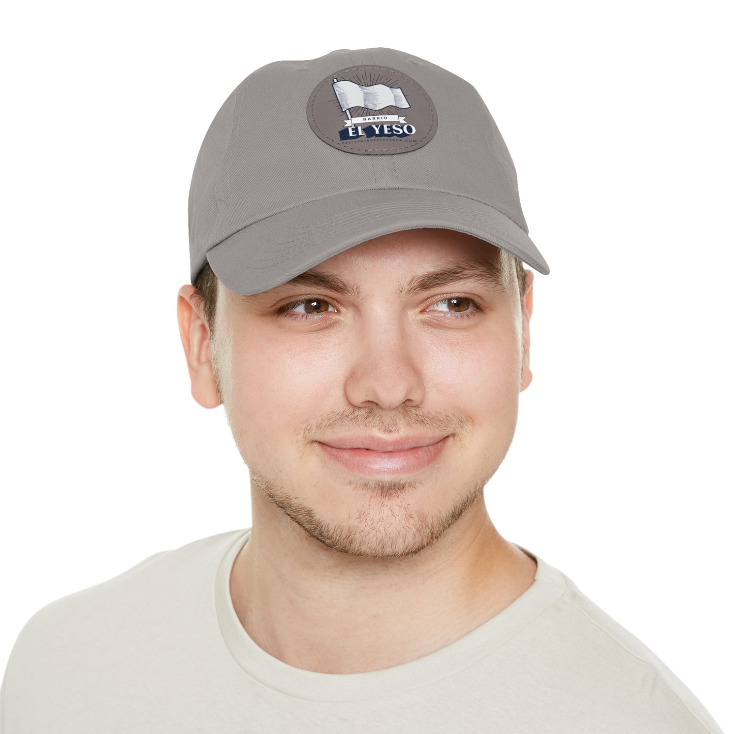 El Yeso, Punta Alegre. Dad Hat with Leather Patch (Round)