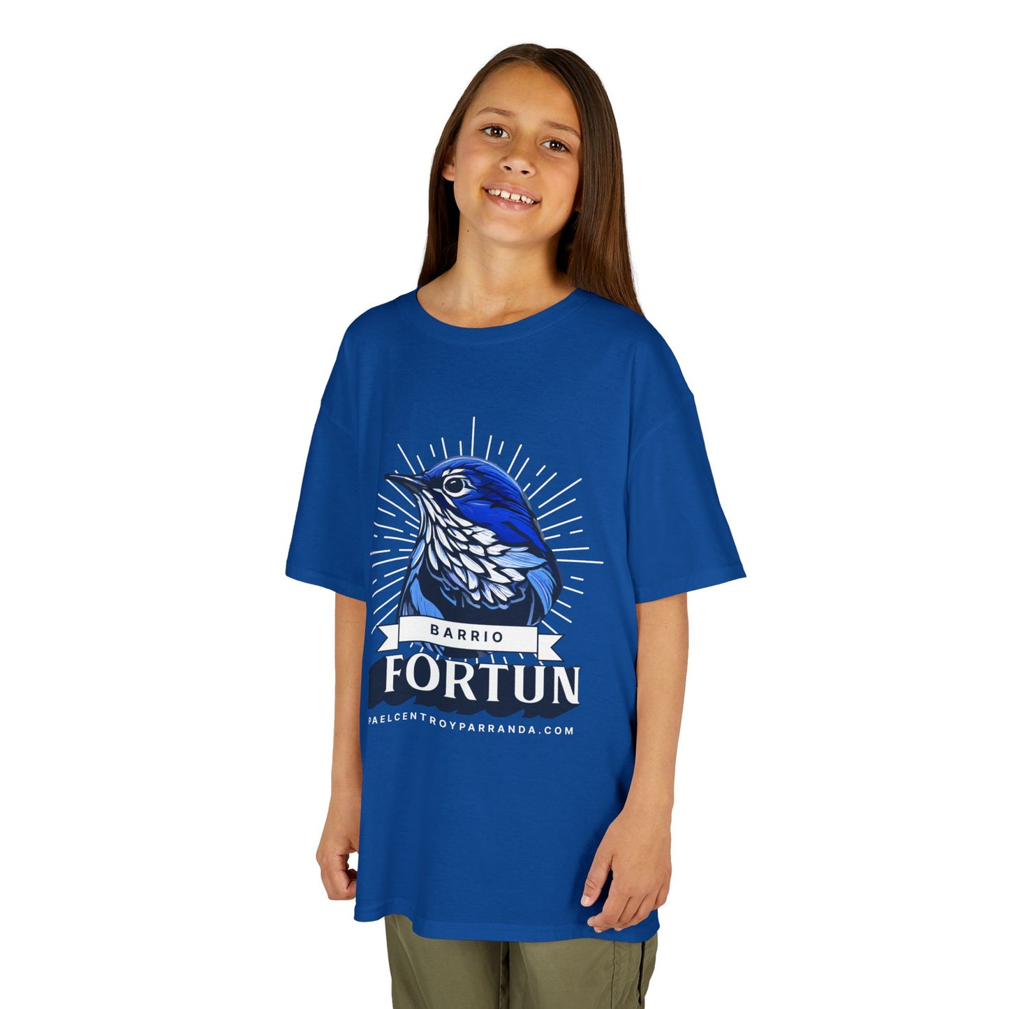 Fortún, Placetas. (niños) Kids Heavy Cotton™ Tee