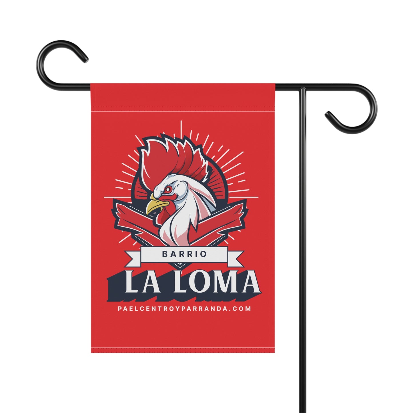 La Loma, Yaguajay. Garden & House Banner