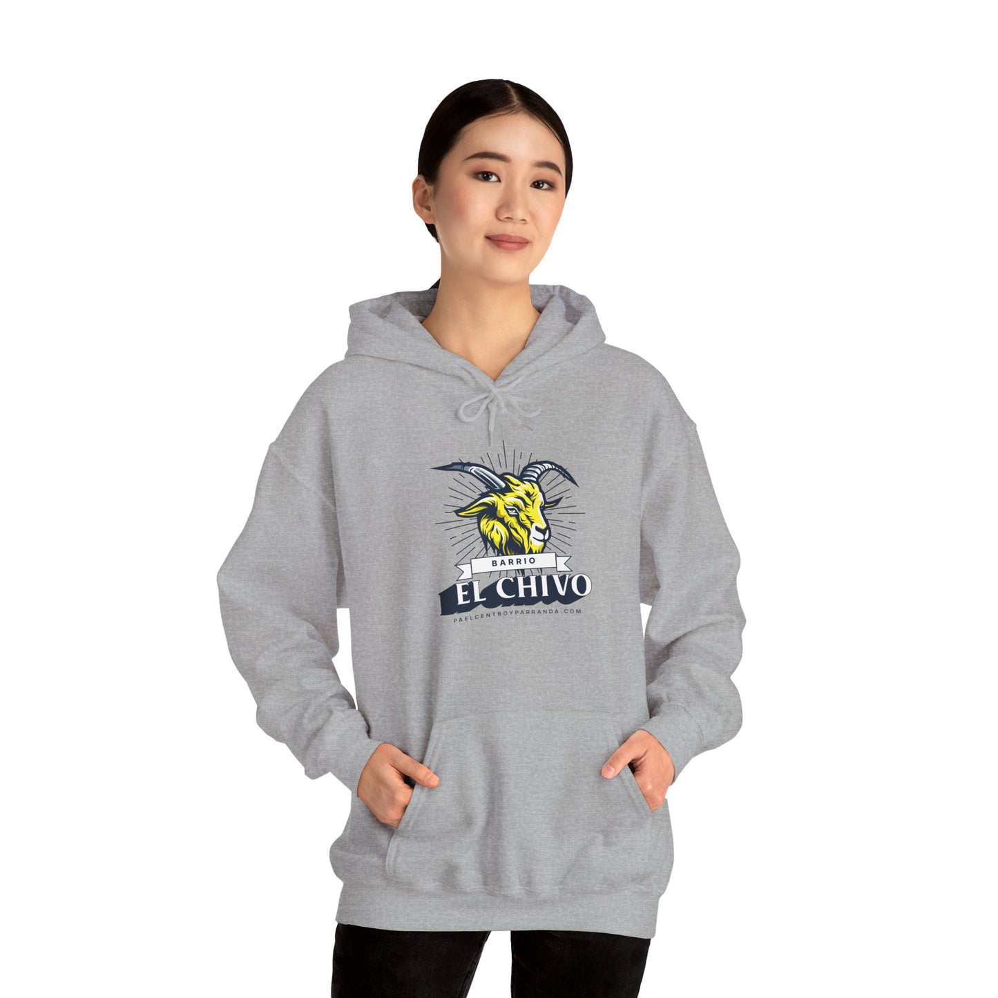 El Chivo, Zaza del Medio. Unisex Heavy Blend™ Hooded Sweatshirt