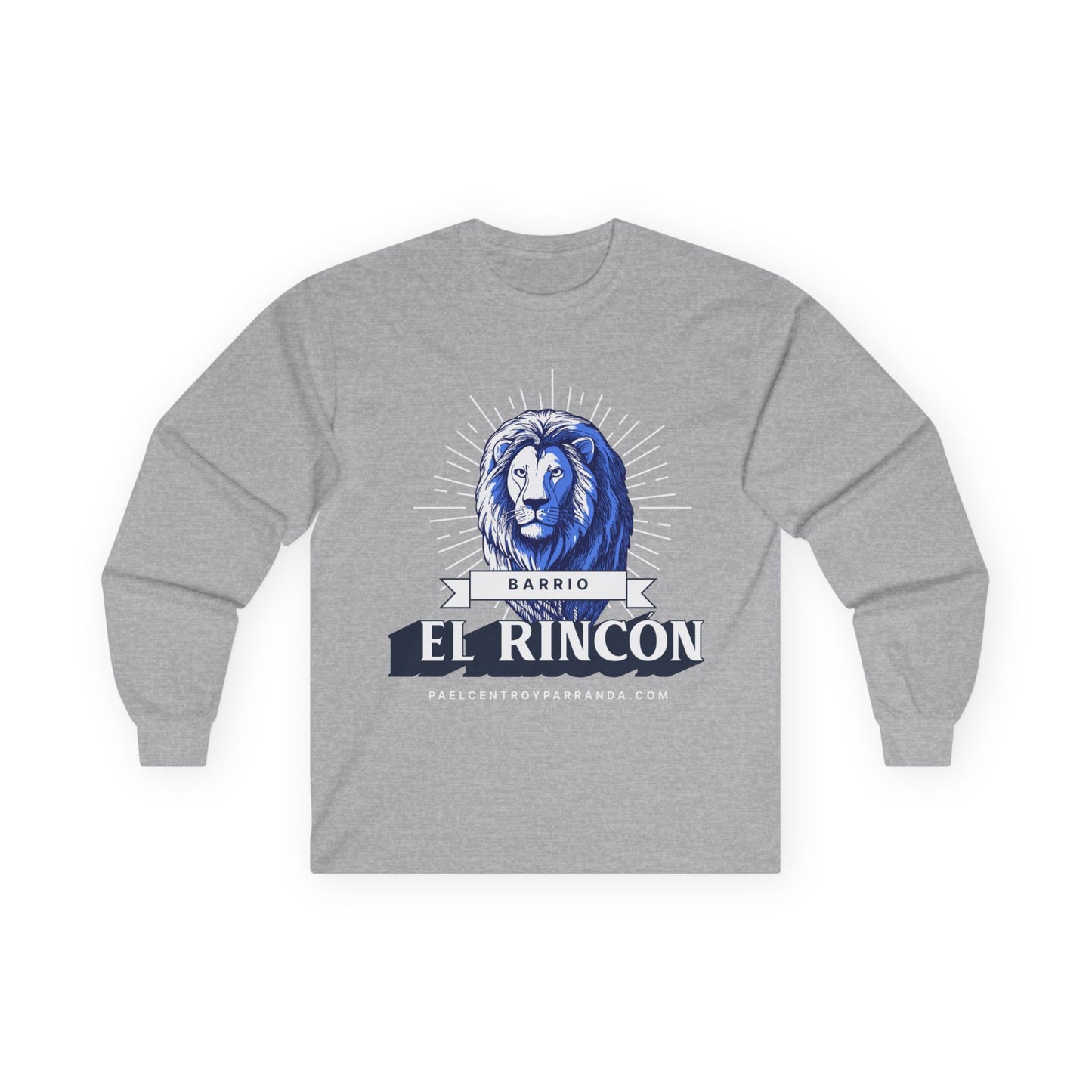 El Rincón, Mordazo. Graphic Long Sleeve Tee for Casual Wear