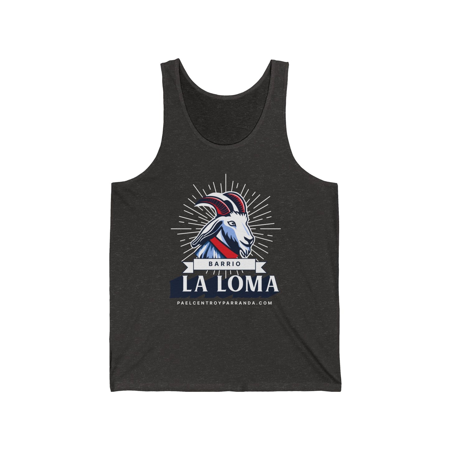 La Loma, Zulueta. Unisex Jersey Tank