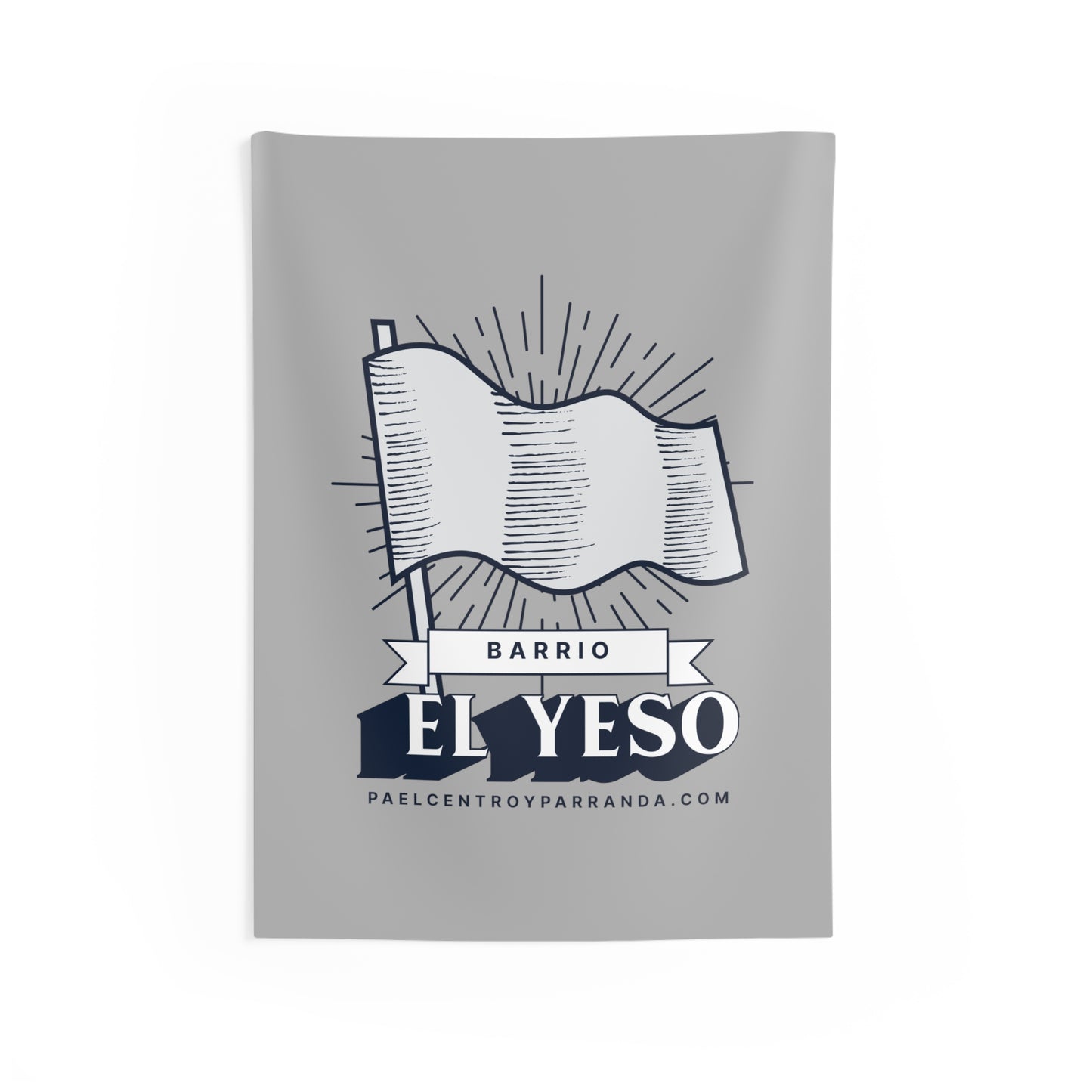 El Yeso, Punta Alegre, Vertical. Indoor Wall Tapestries
