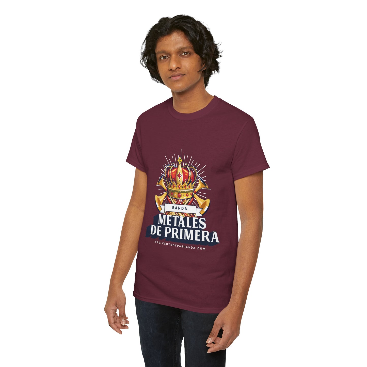 Metales de Primera. (adults) Unisex Heavy Cotton Tee