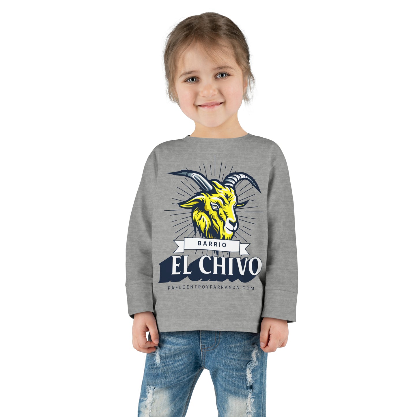 El Chivo, Zaza del Medio. Toddler Long Sleeve Tee