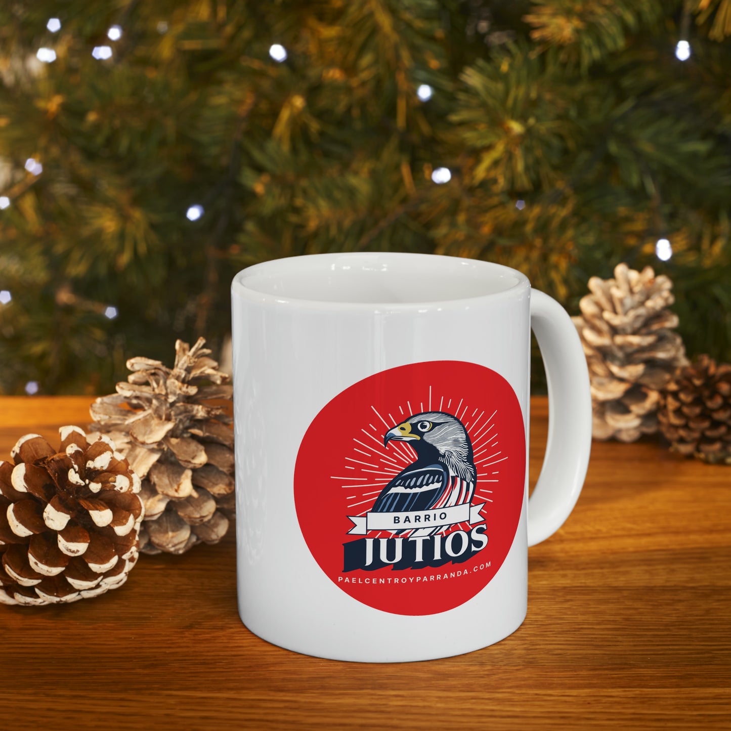 Jutíos. Vueltas.Ceramic Mug, 11oz