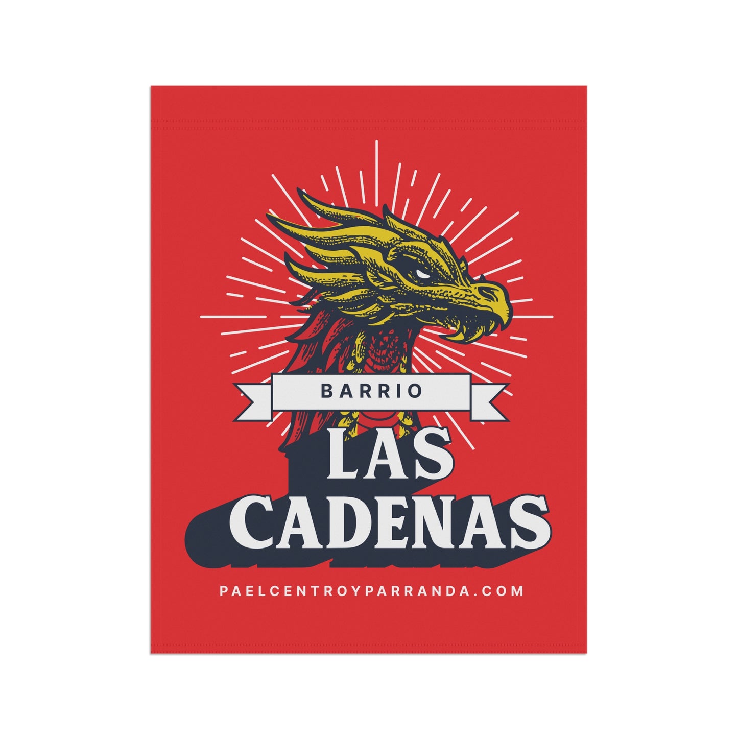 Las Cadenas, Mordazo. Garden & House Banner