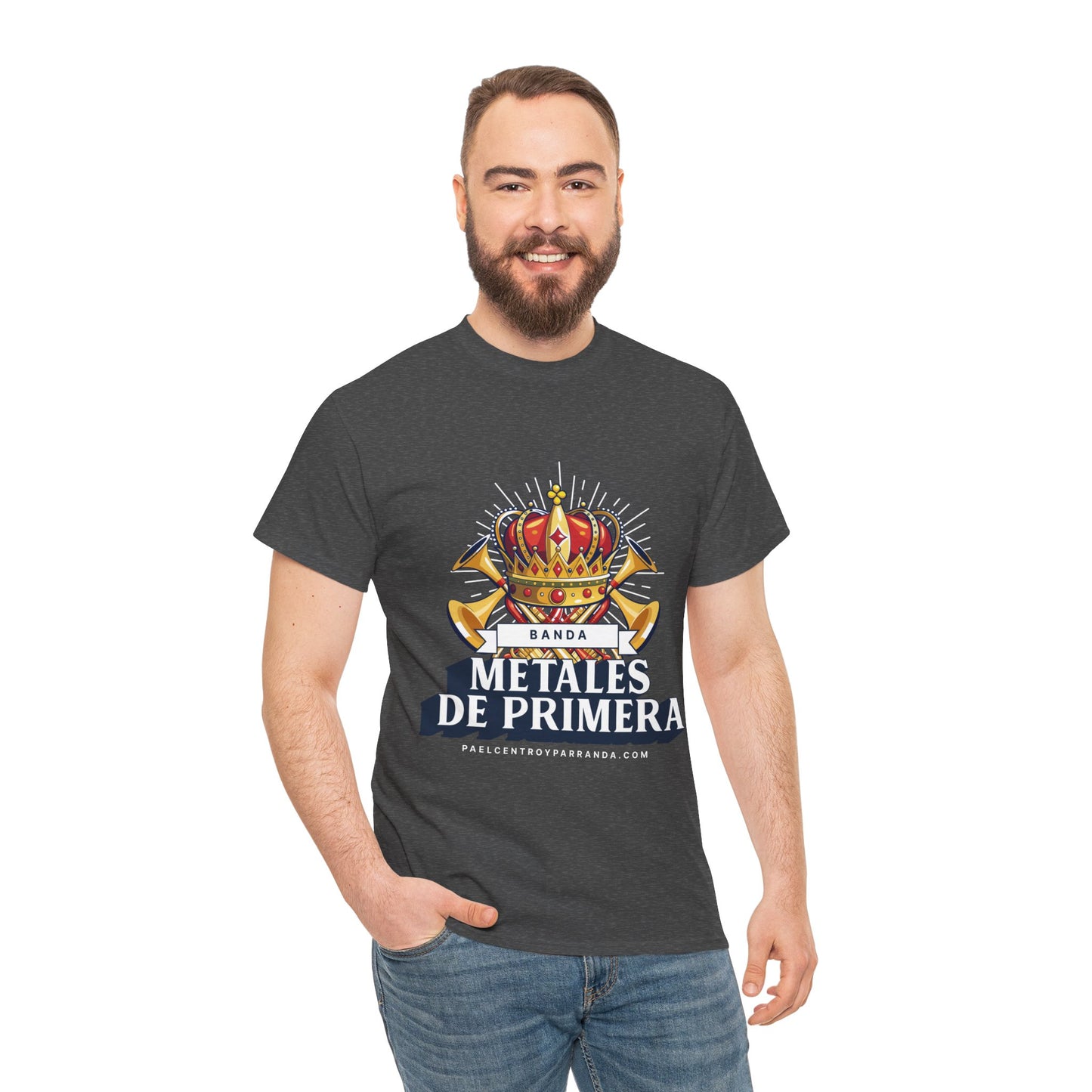 Metales de Primera. (adults) Unisex Heavy Cotton Tee
