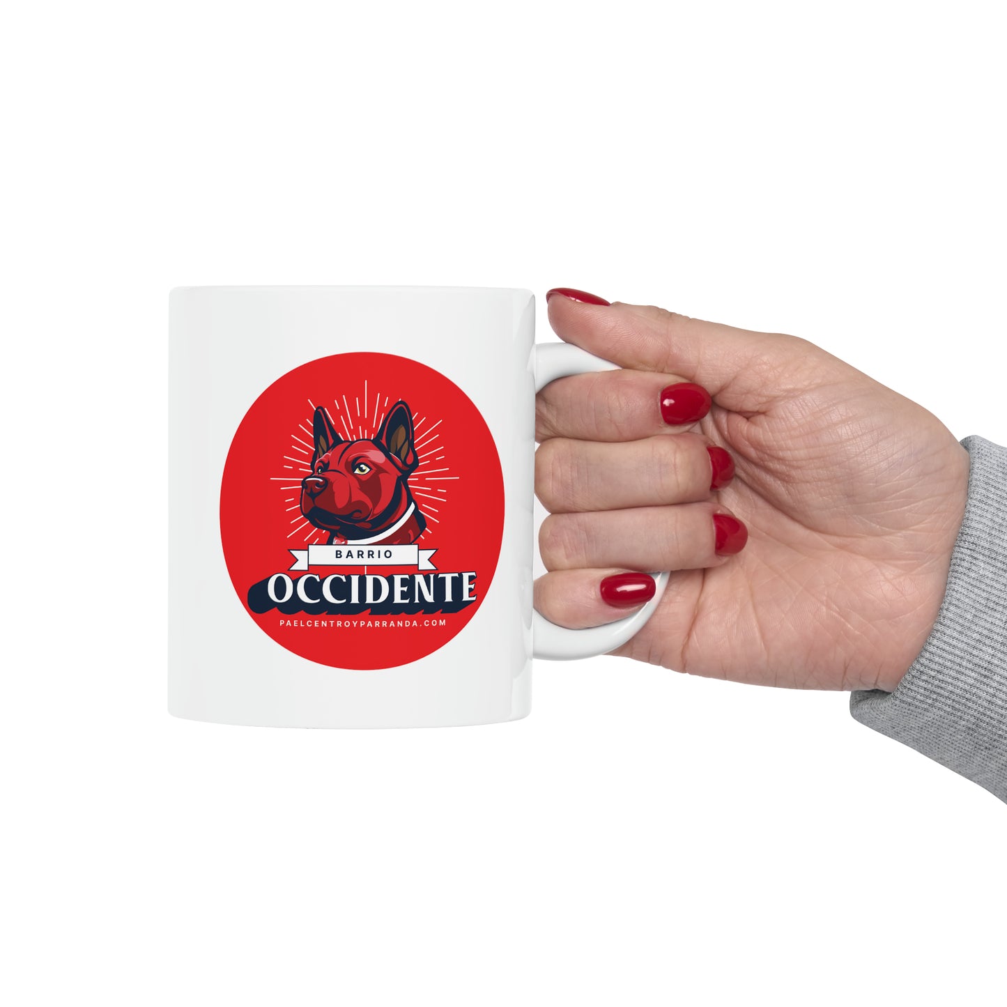 El Perro, Zaza del Medio. Ceramic Mug, 11oz