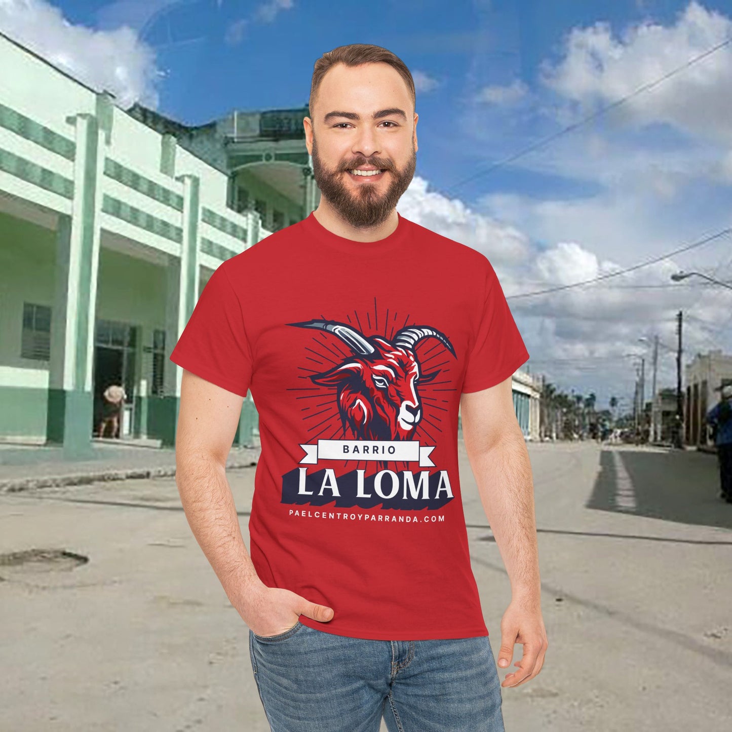 La Loma, Guayos. Unisex Heavy Cotton Tee