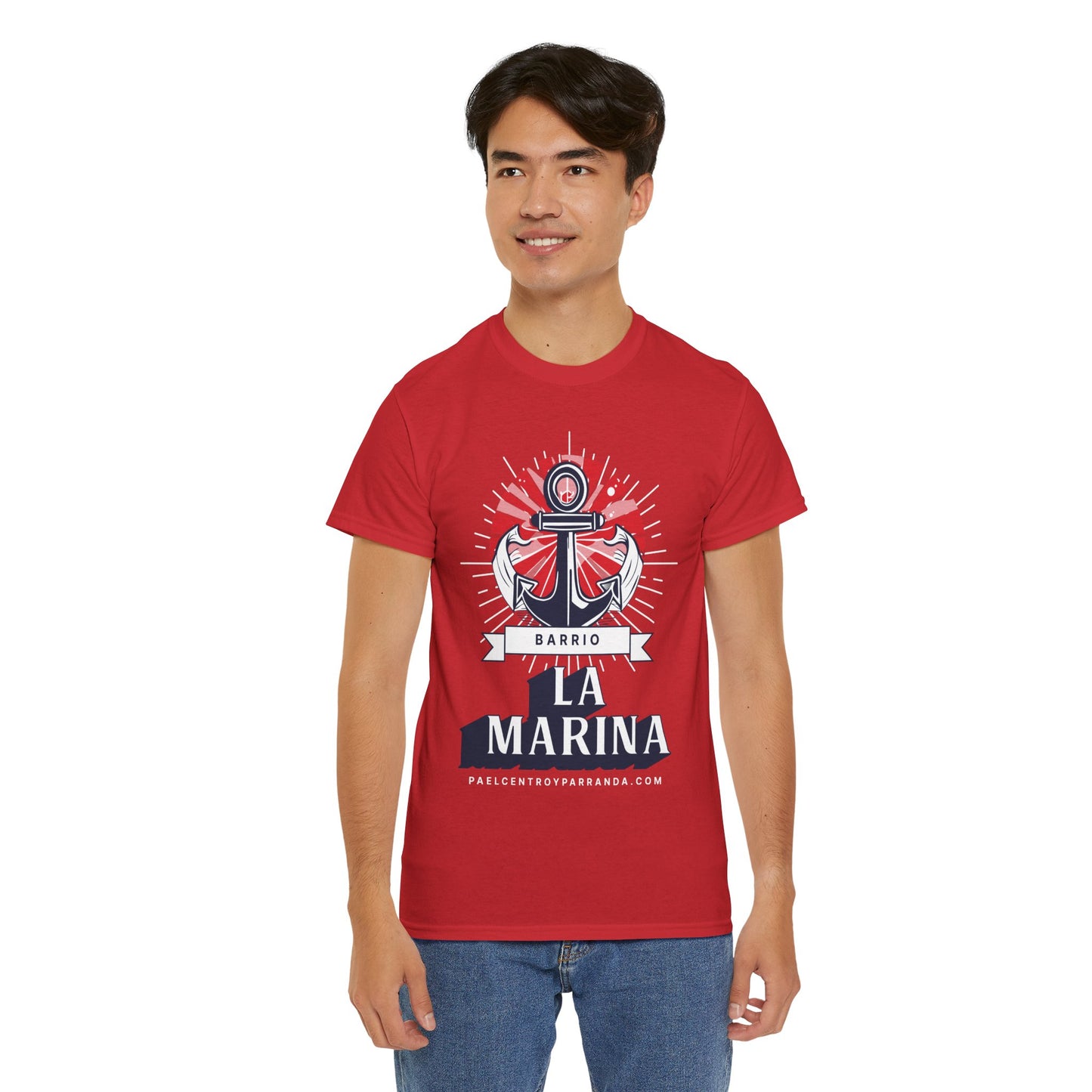 La Marina, Caibarién. Unisex Heavy Cotton Tee
