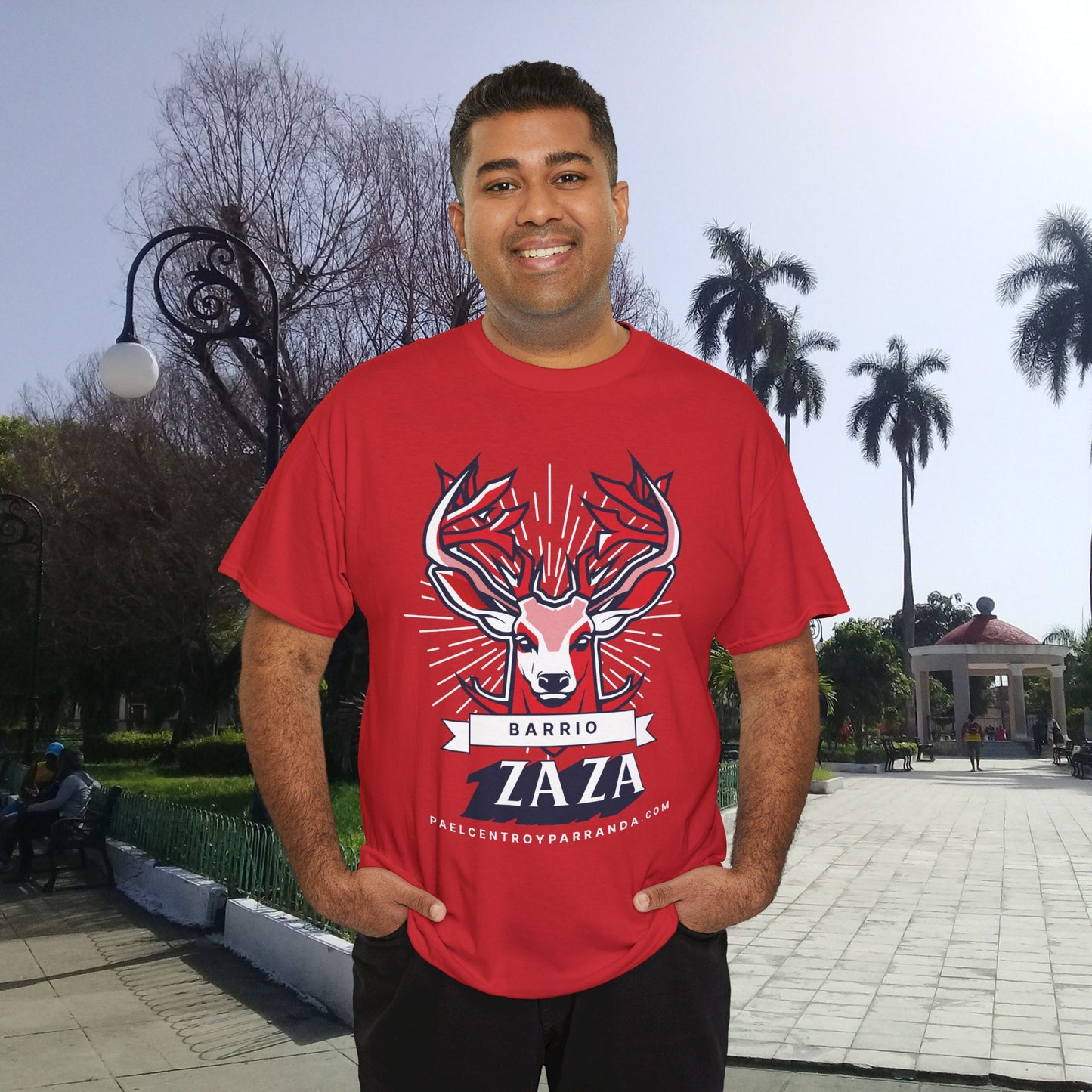 Zaza, Placetas. Unisex Heavy Cotton Tee