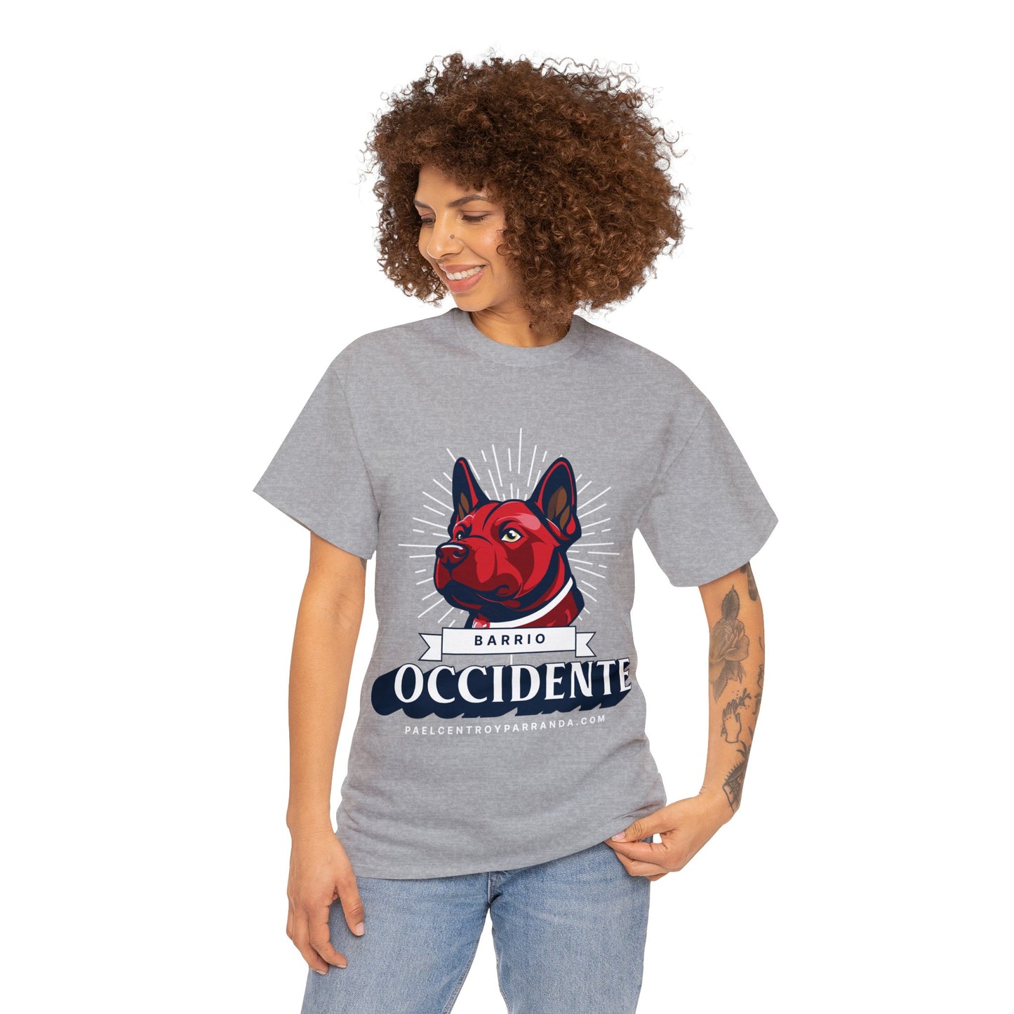 Occidente, Zaza del Medio. Unisex Heavy Cotton Tee