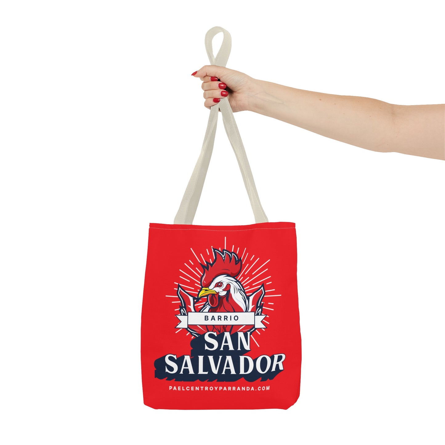 San Salvador, Remedios. Tote Bag (AOP)