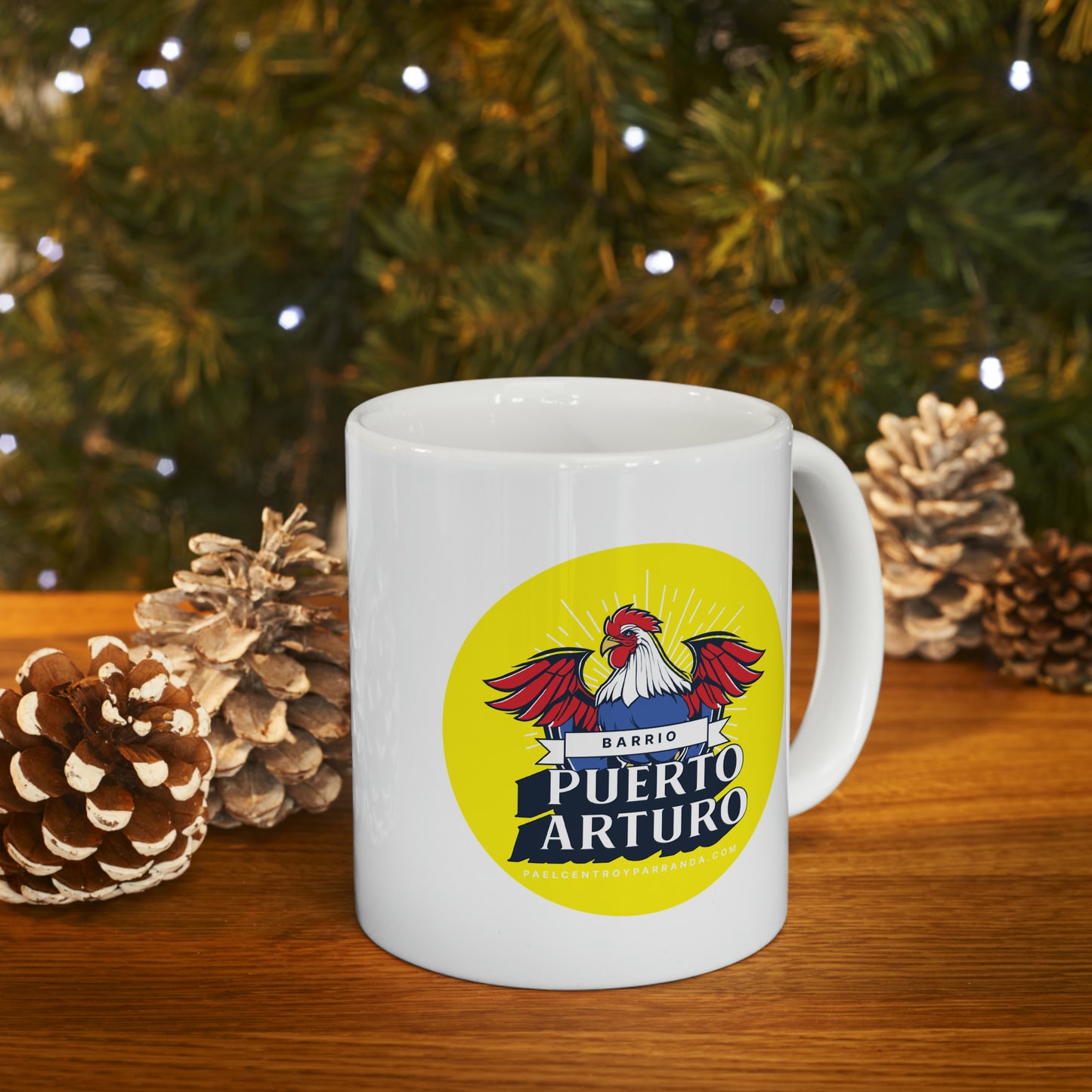 Puerto Arturo, Mayajigua. Ceramic Mug, 11oz