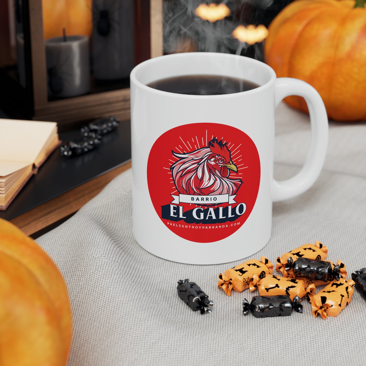 El Gallo, Chambas. Ceramic Mug, 11oz