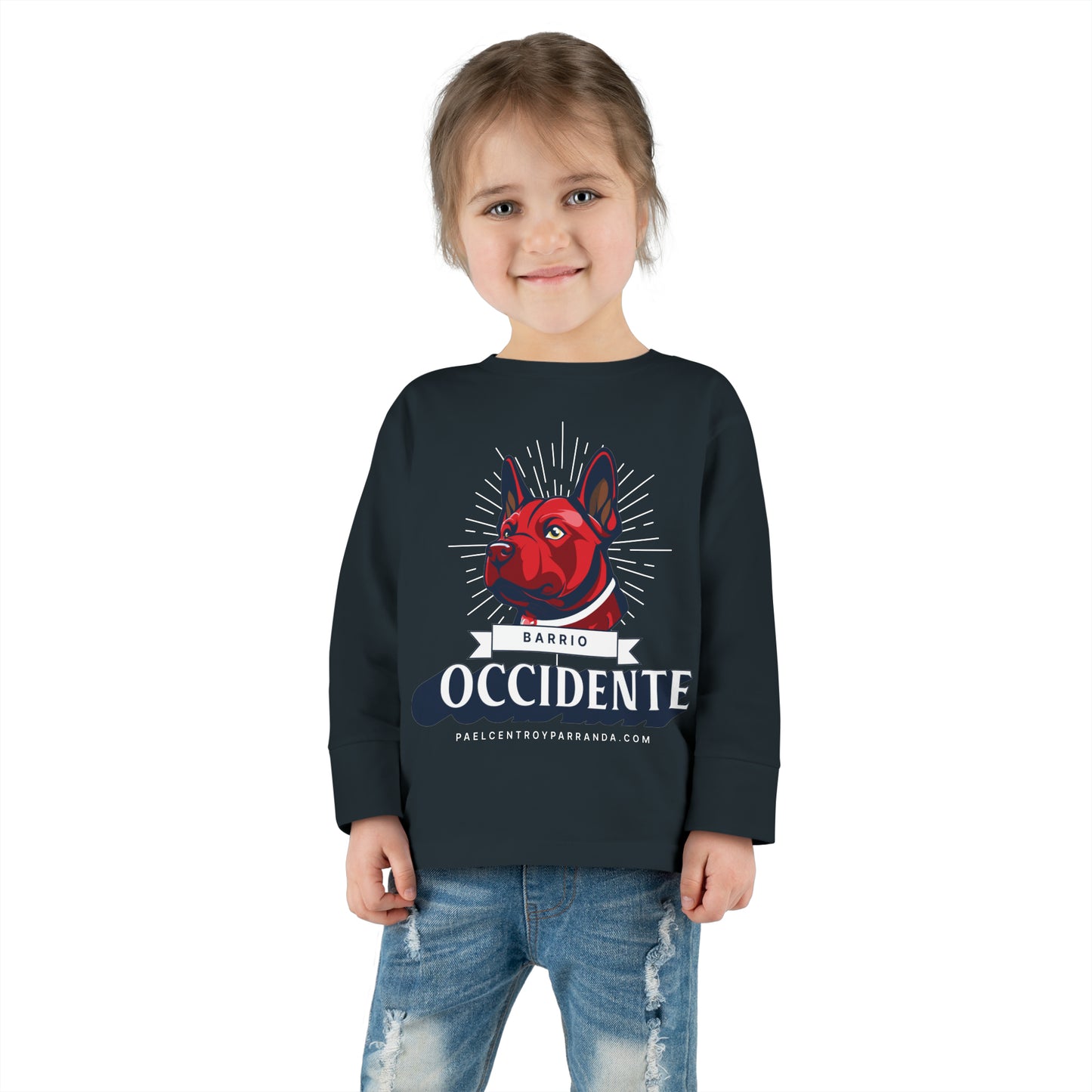 Occidente, Zaza del Medio. Toddler Long Sleeve Tee