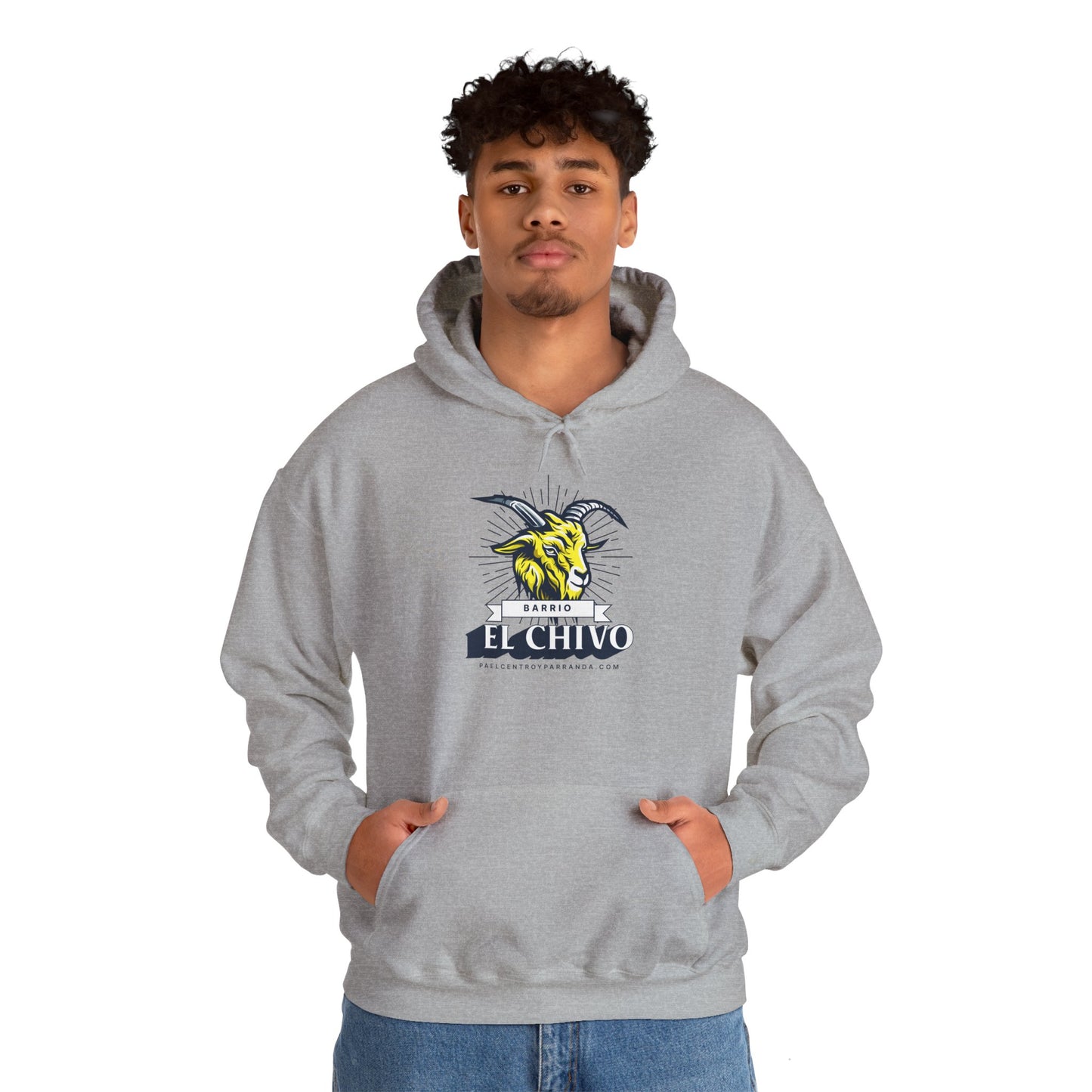 El Chivo, Zaza del Medio. Unisex Heavy Blend™ Hooded Sweatshirt