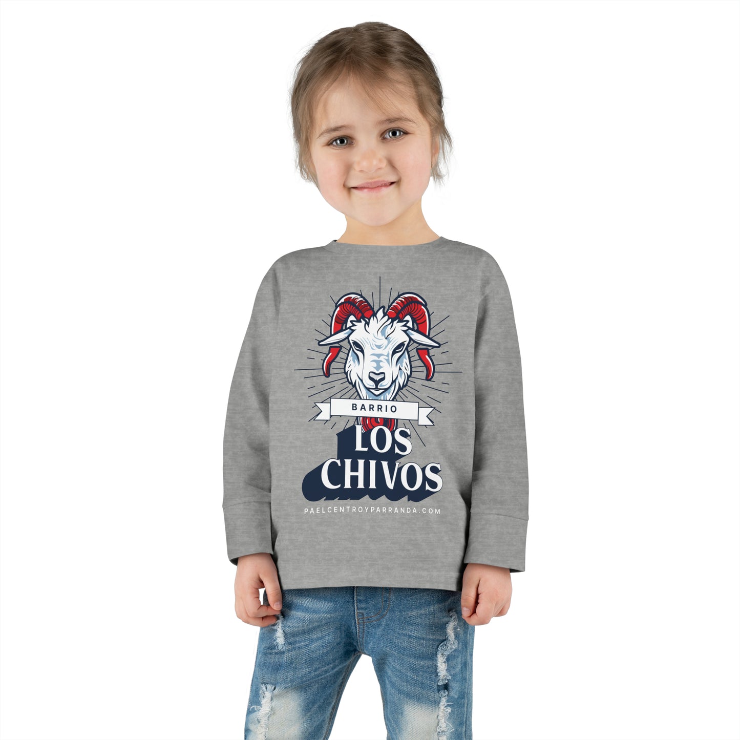 Los Chivos, Calabazar de Sagua. Toddler Long Sleeve Tee