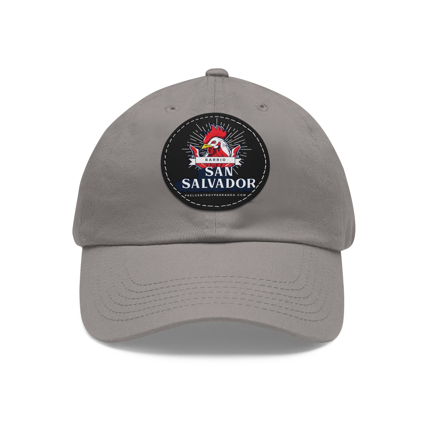 San Salvador, Remedios. Dad Hat with Leather Patch (Round)