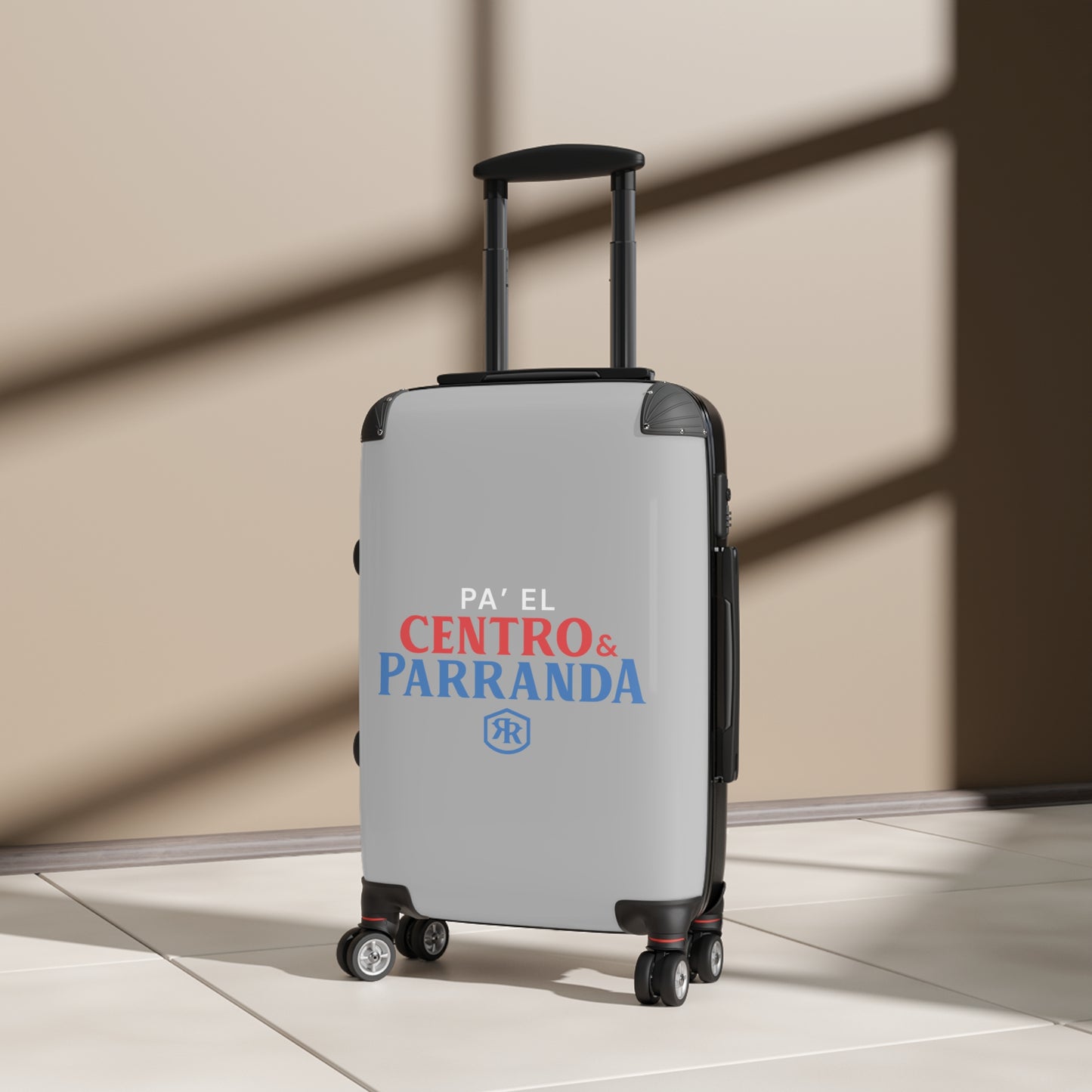 Pa´ el centro y parranda. Suitcase
