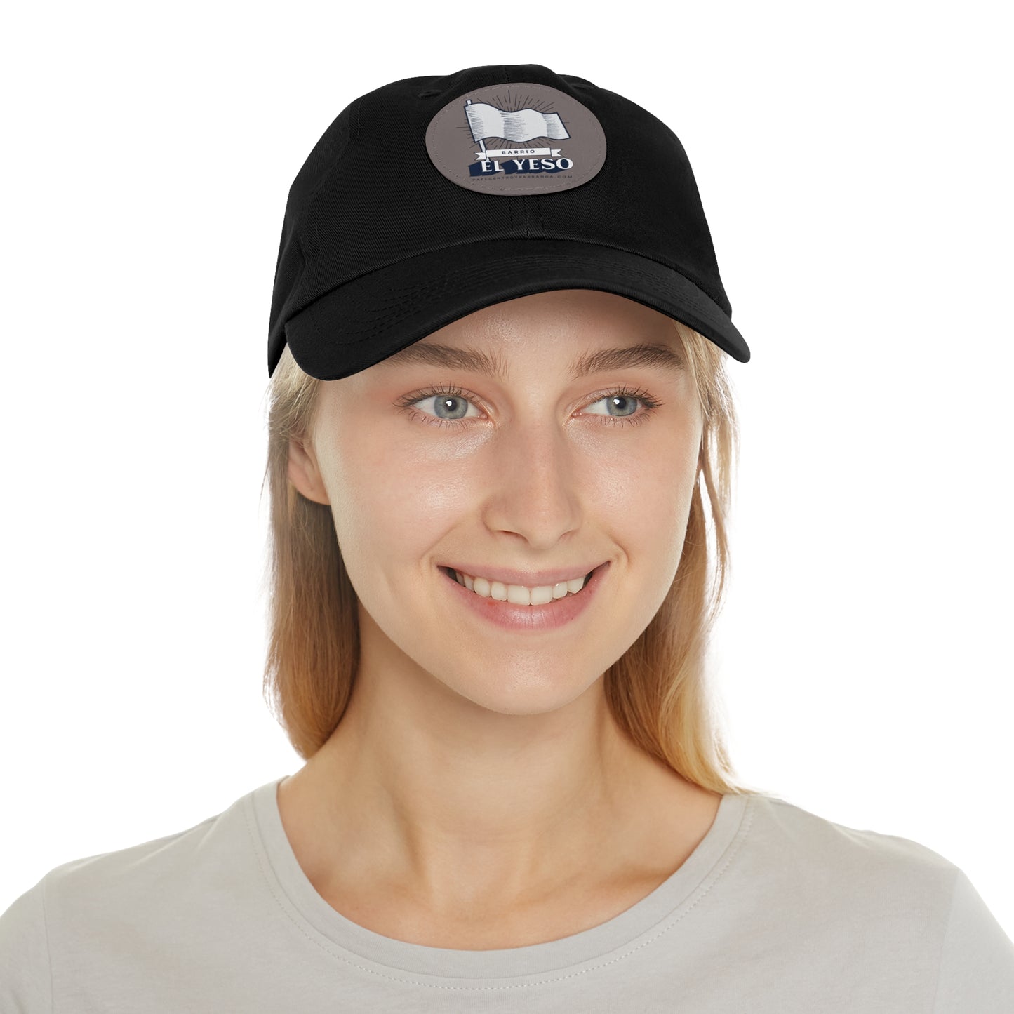 El Yeso, Punta Alegre. Dad Hat with Leather Patch (Round)