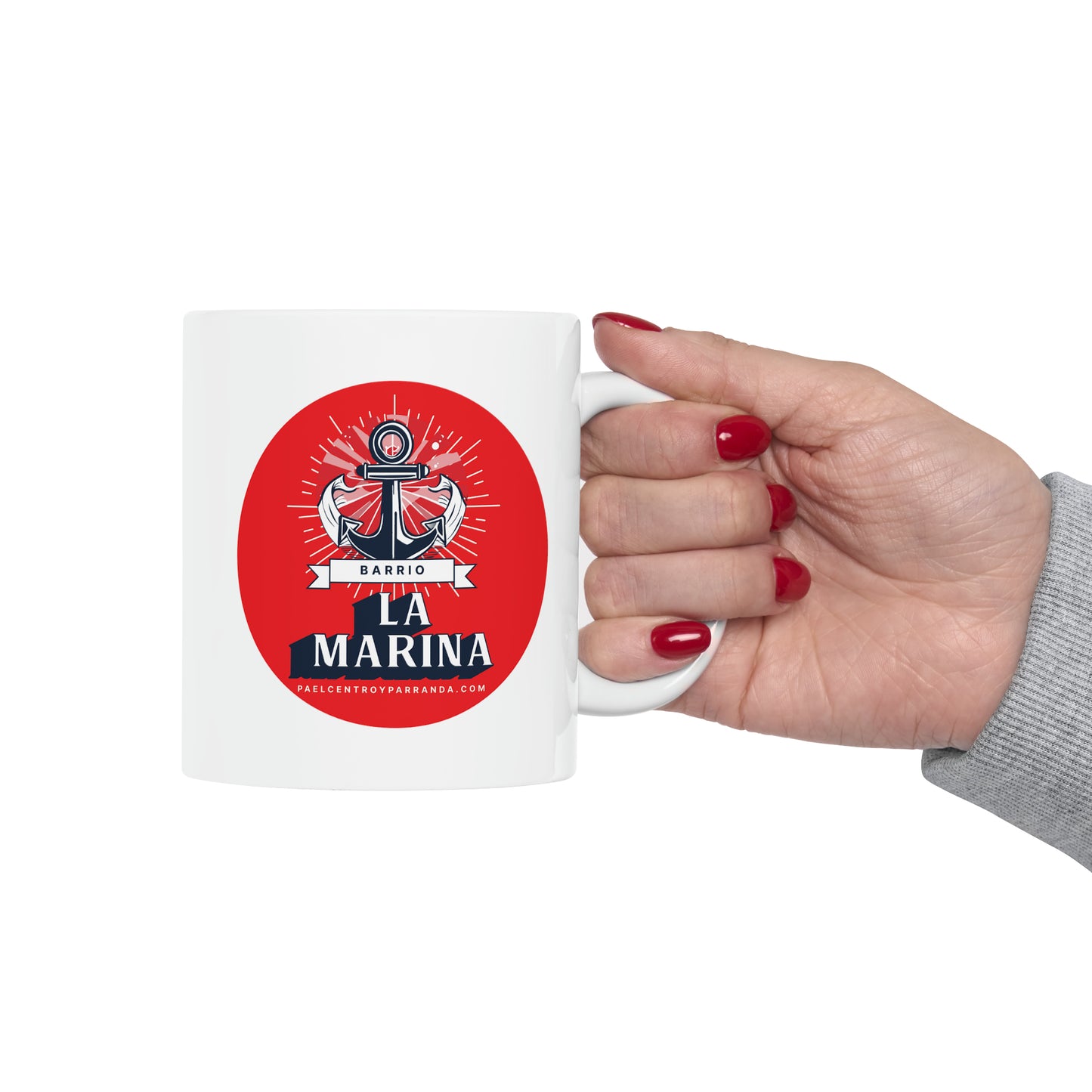 La Marina, Caibarién. Ceramic Mug, 11oz