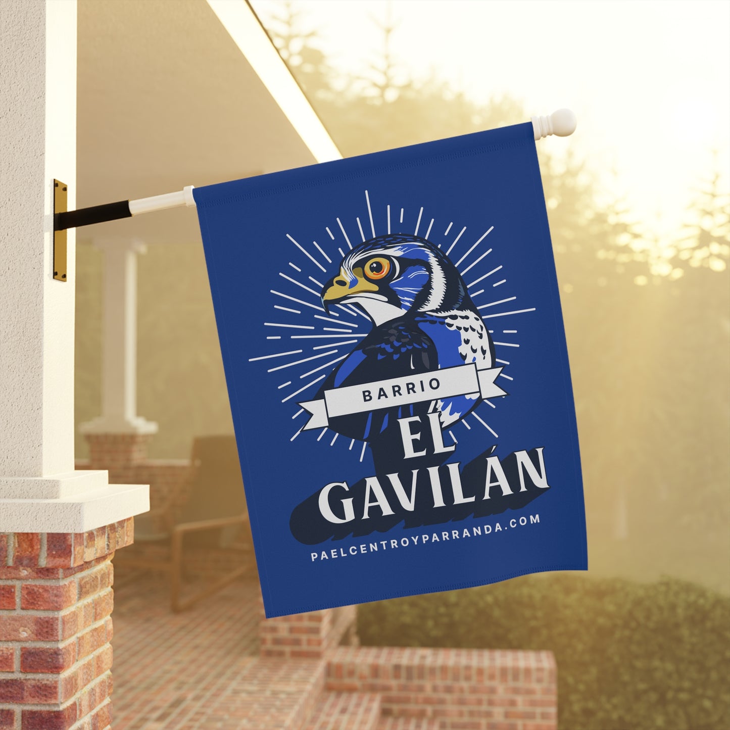 El Gavilán, Chambas. Garden & House Banner