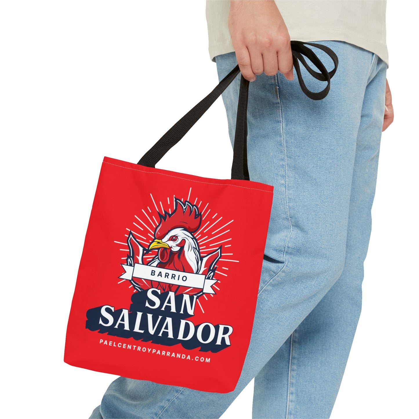 San Salvador, Remedios. Tote Bag (AOP)