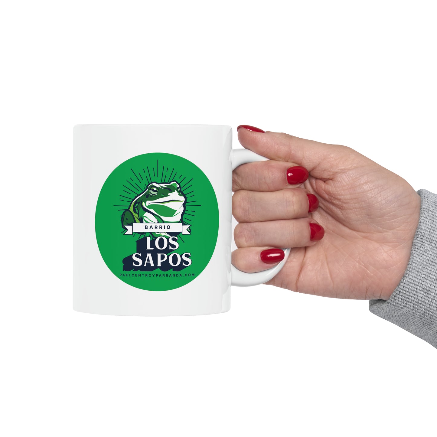 Los Sapos, Calabazar de Sagua. Ceramic Mug, 11oz