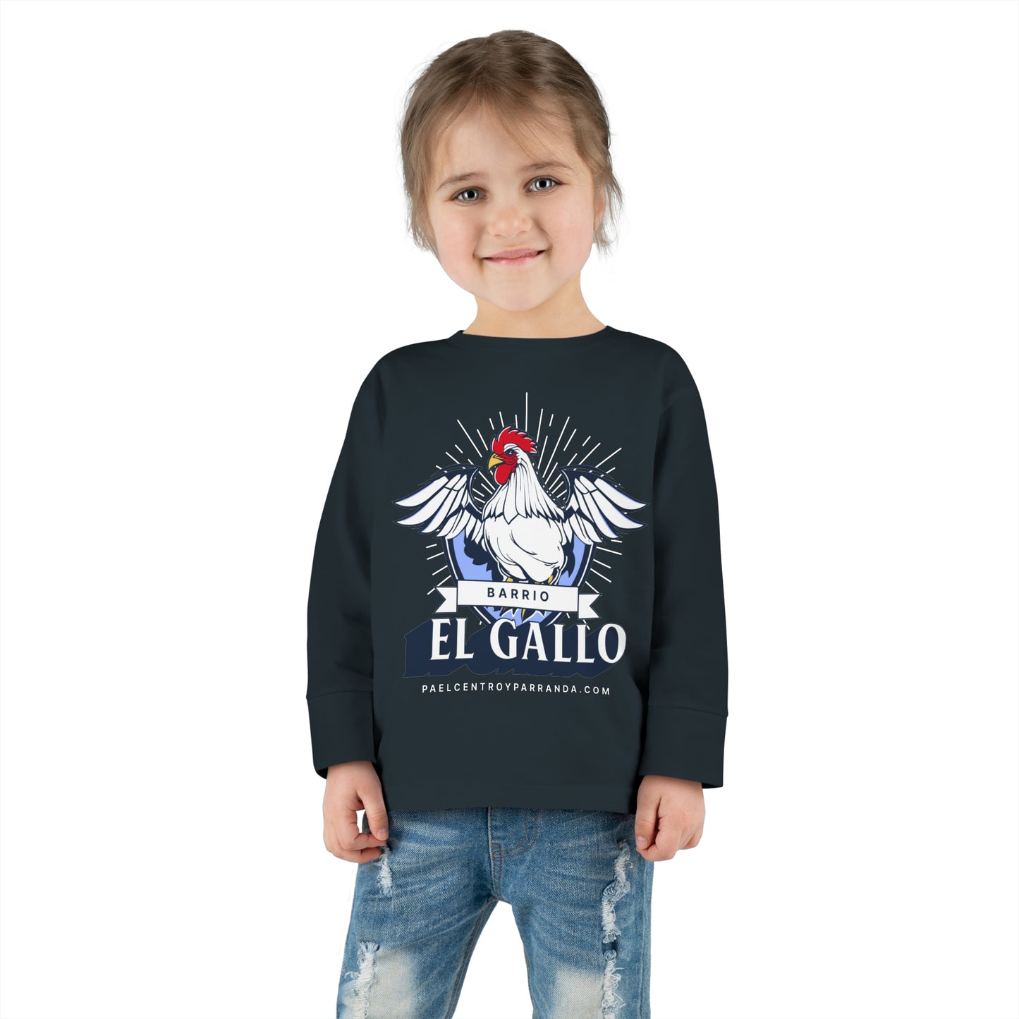 El Gallo, Taguayabón. Toddler Long Sleeve Tee