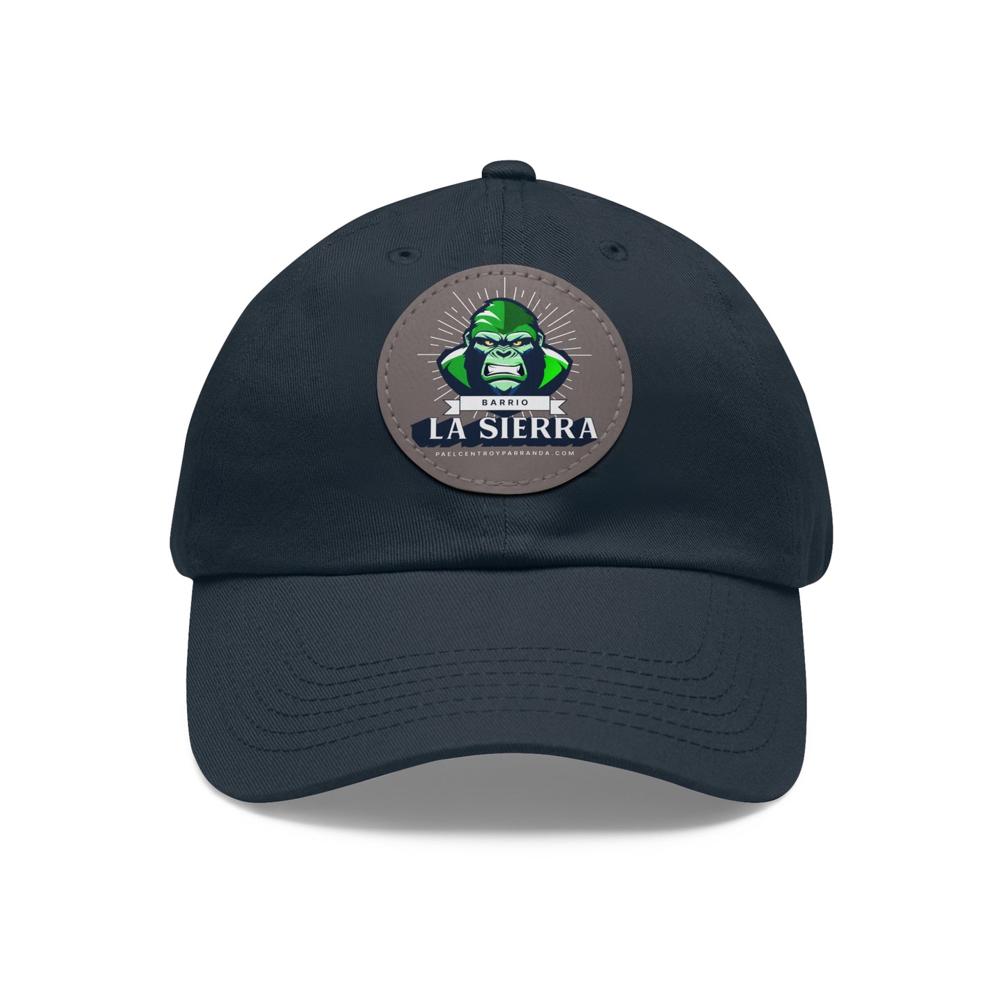 La Sierra, Buenavista. Dad Hat with Leather Patch (Round)