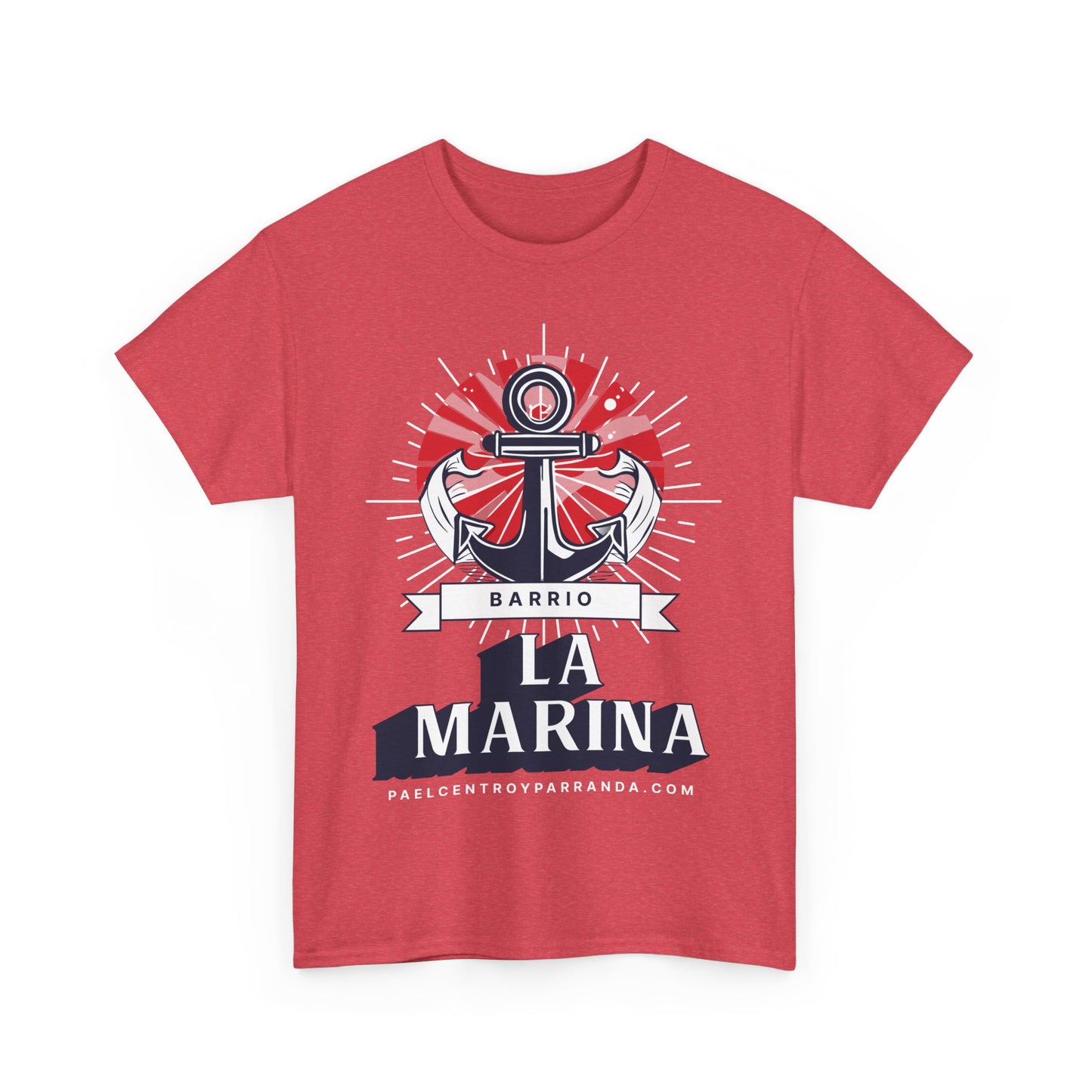 La Marina, Caibarién. Unisex Heavy Cotton Tee