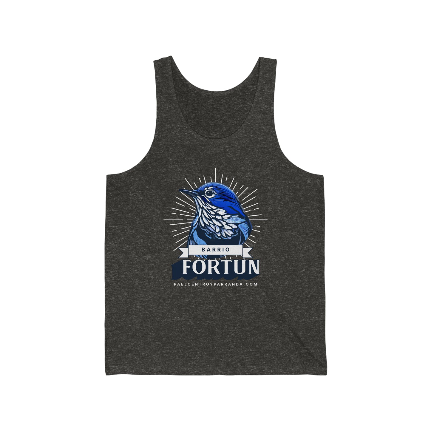 Fortún, Placetas. Unisex Jersey Tank