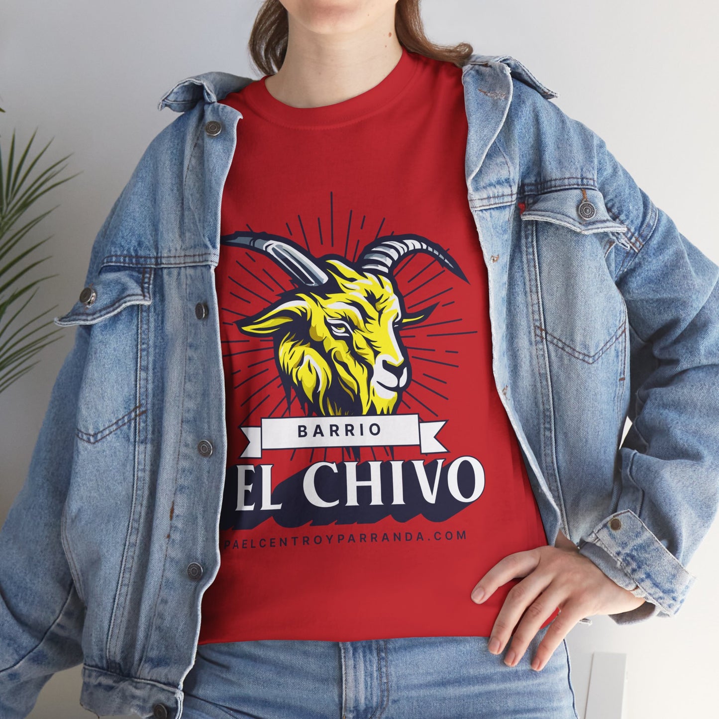 El Chivo, Zaza del Medio. Unisex Heavy Cotton Tee
