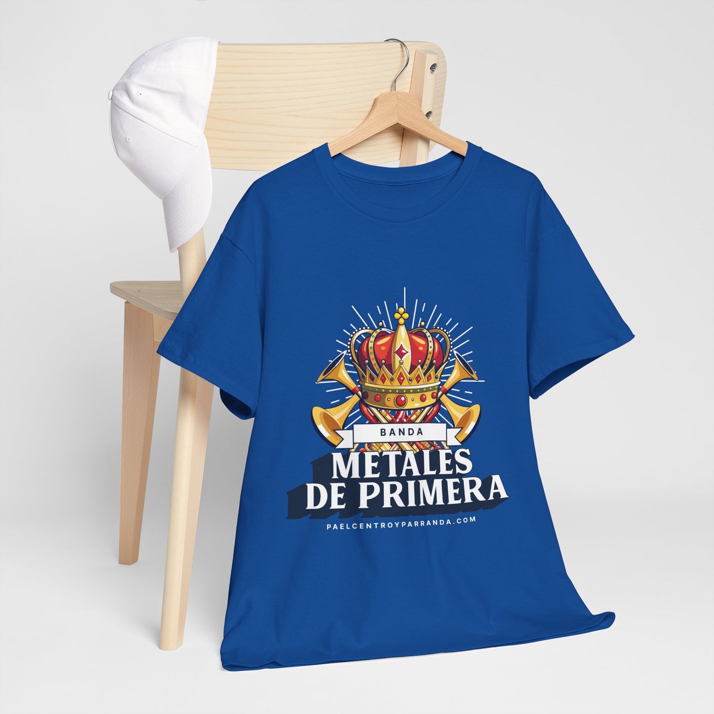 Metales de Primera. (adults) Unisex Heavy Cotton Tee