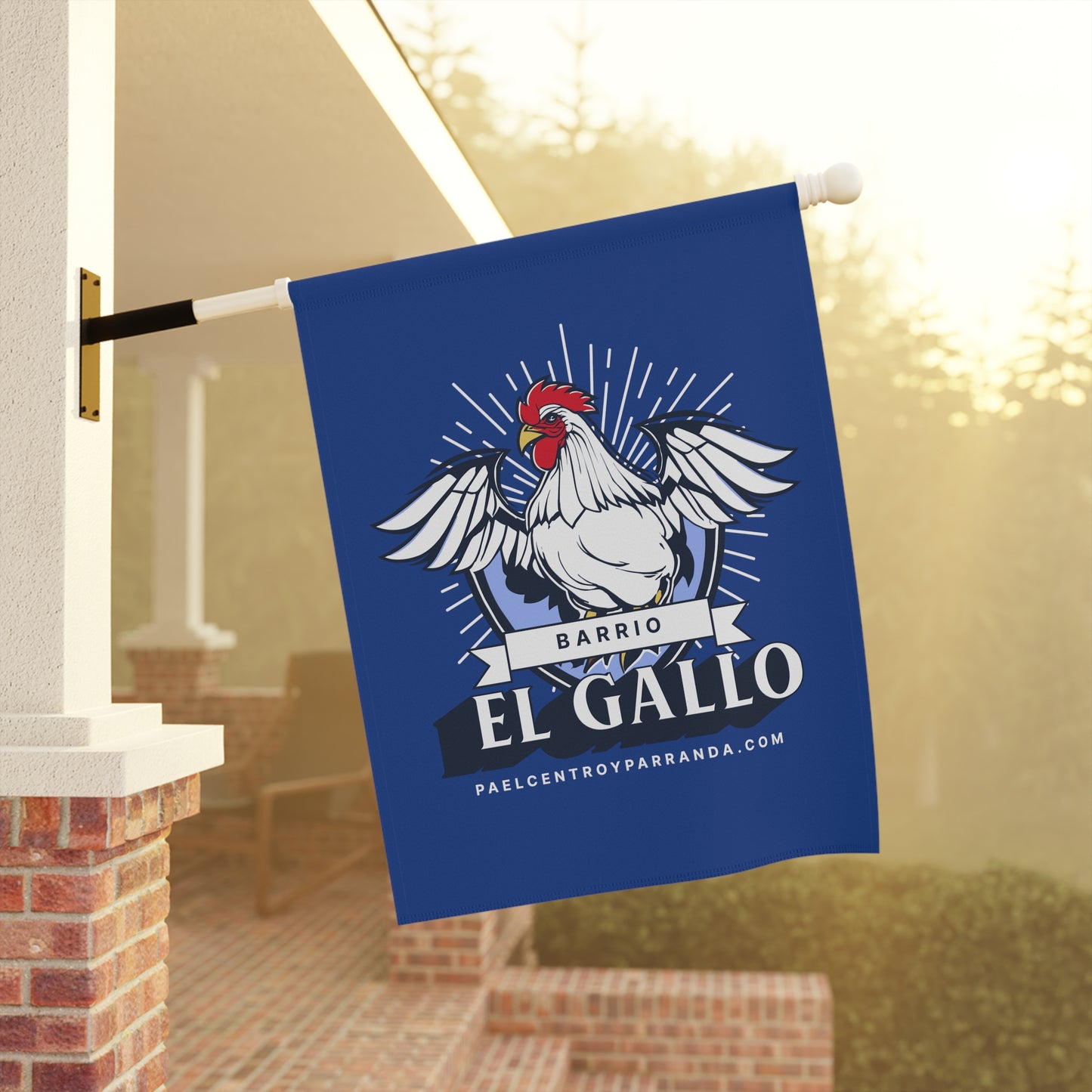 El Gallo, Taguayabón. Garden & House Banner