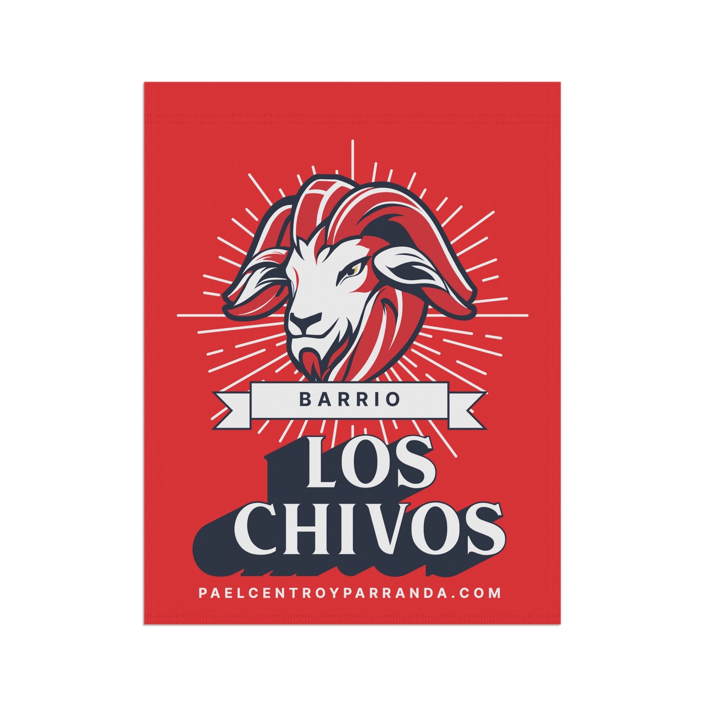 Los Chivos, Encrucijada. Garden & House Banner
