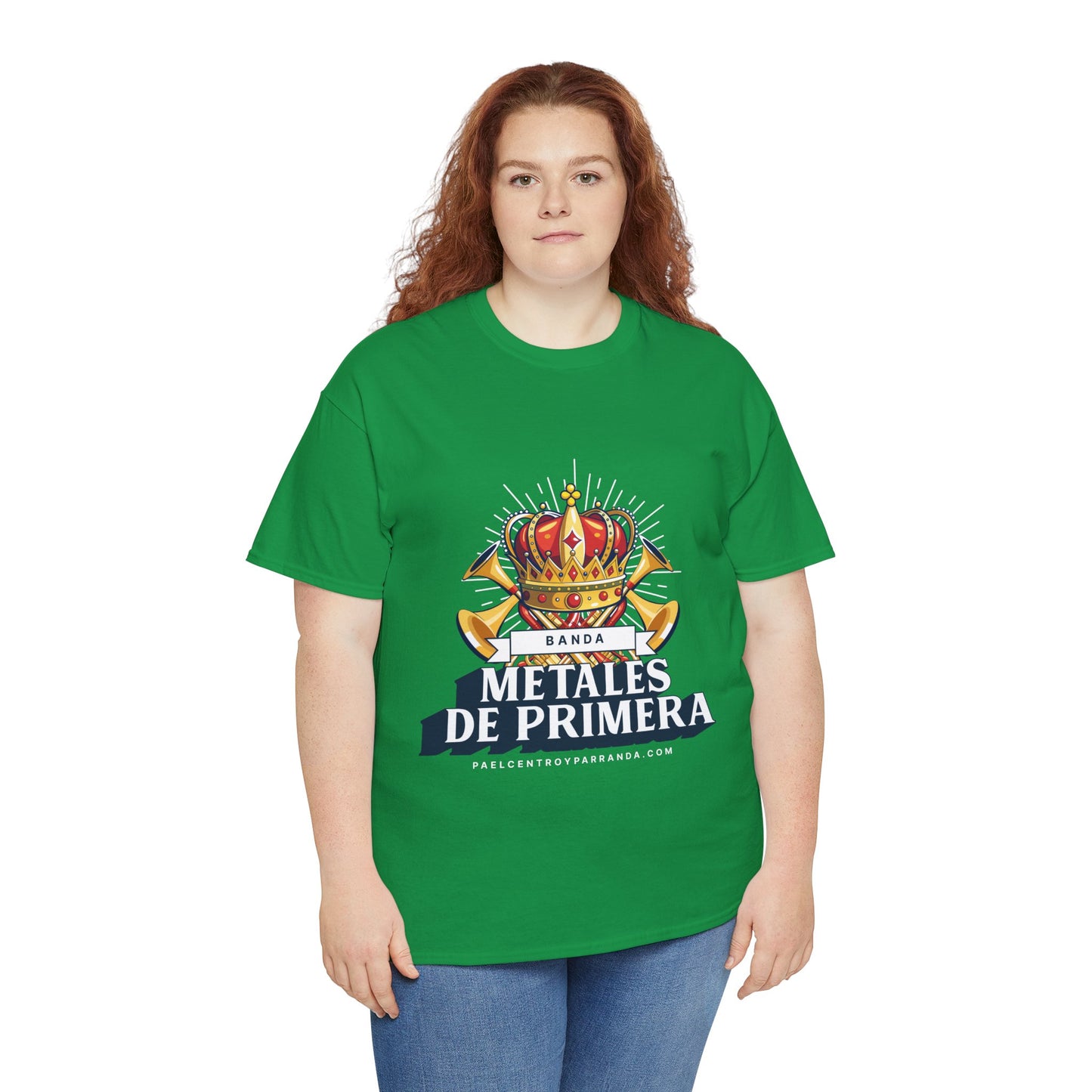 Metales de Primera. (adults) Unisex Heavy Cotton Tee