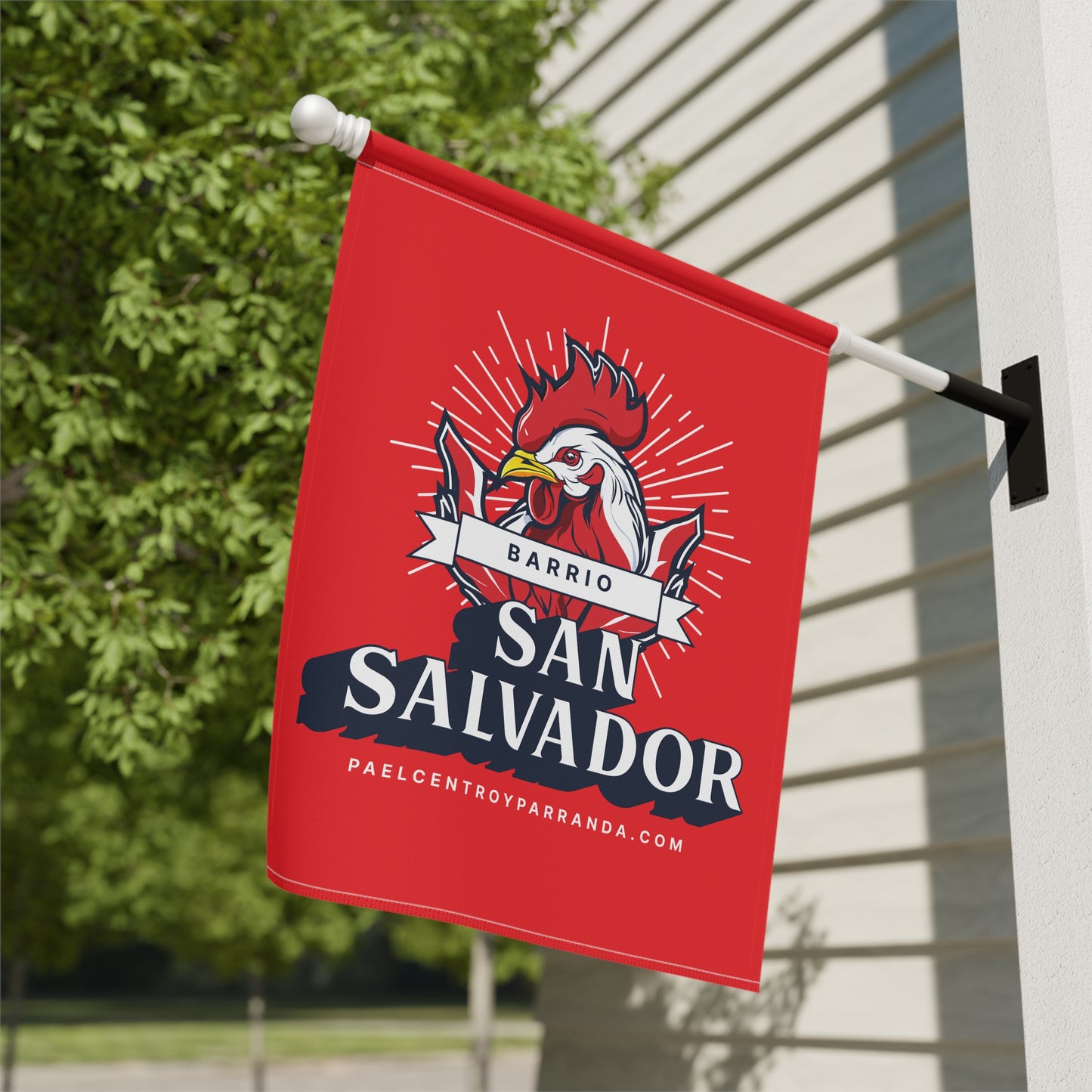 San Salvador, Remedios. Garden & House Banner
