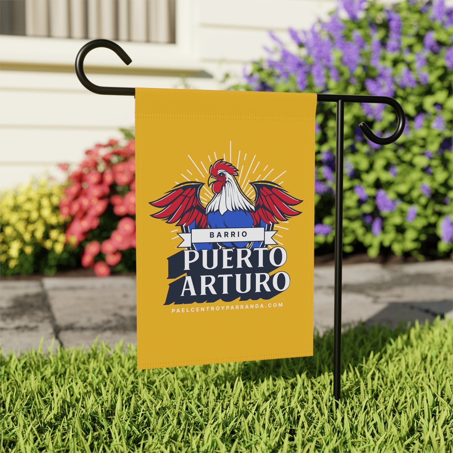 Puerto Arturo, Mayajigua. Garden & House Banner