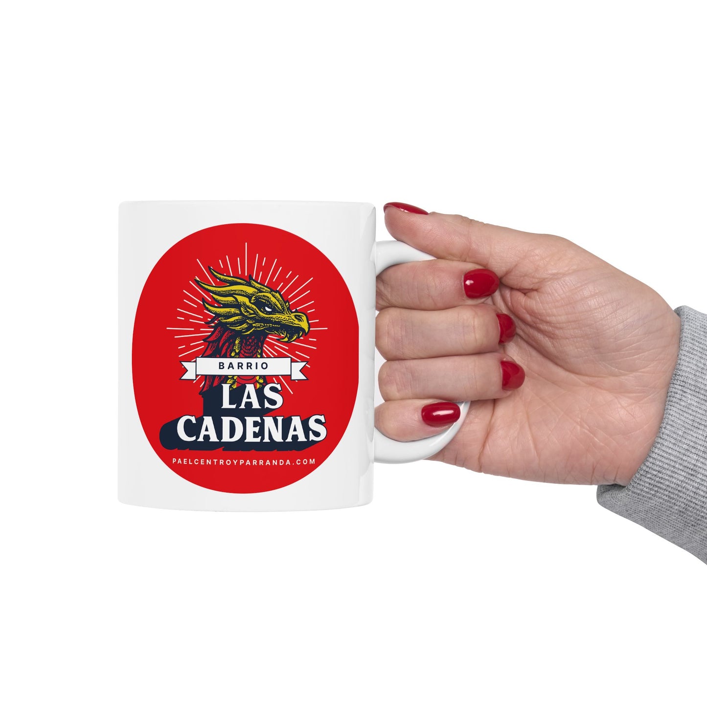 Las Cadenas, Mordazo. Ceramic Mug, (11oz, 15oz)