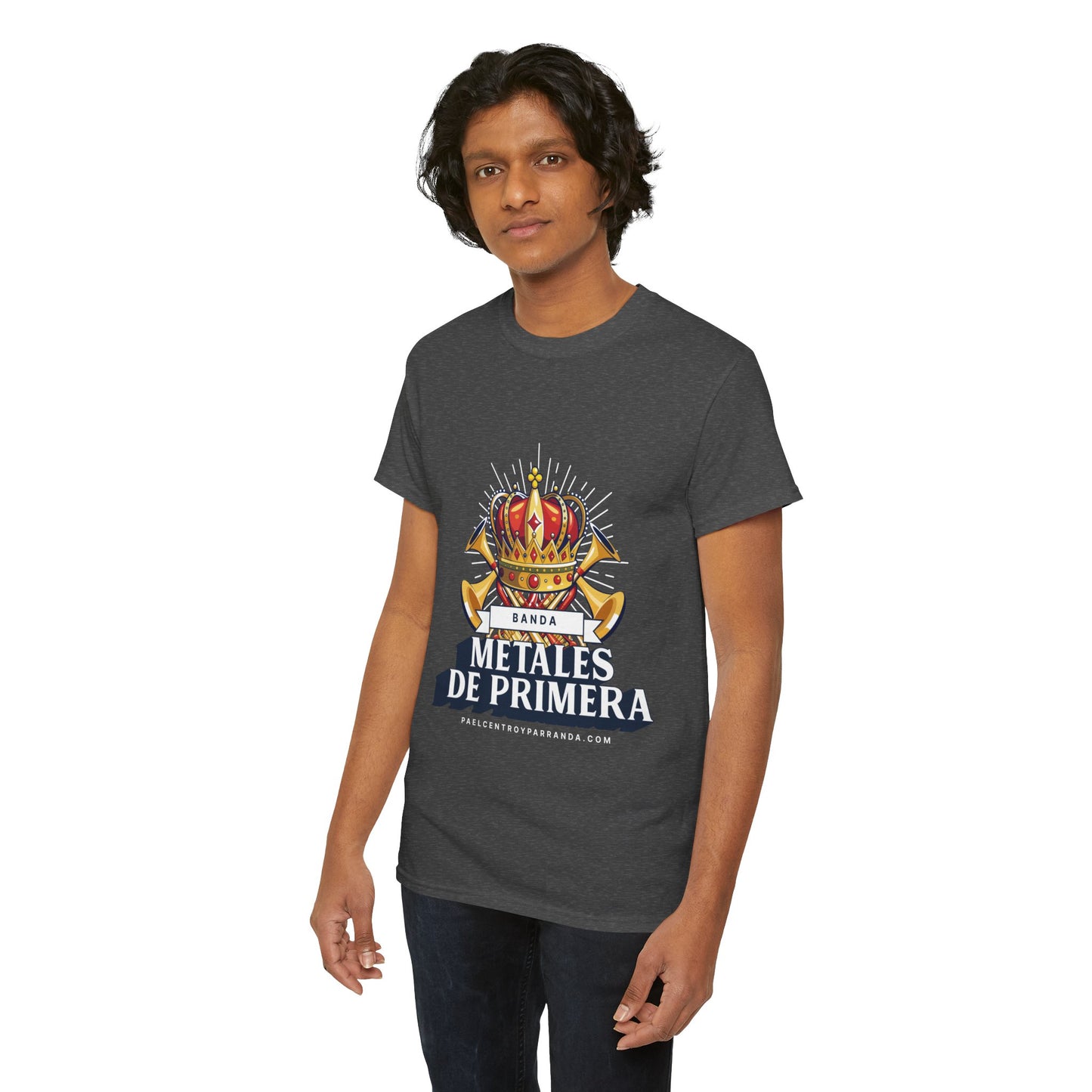 Metales de Primera. (adults) Unisex Heavy Cotton Tee