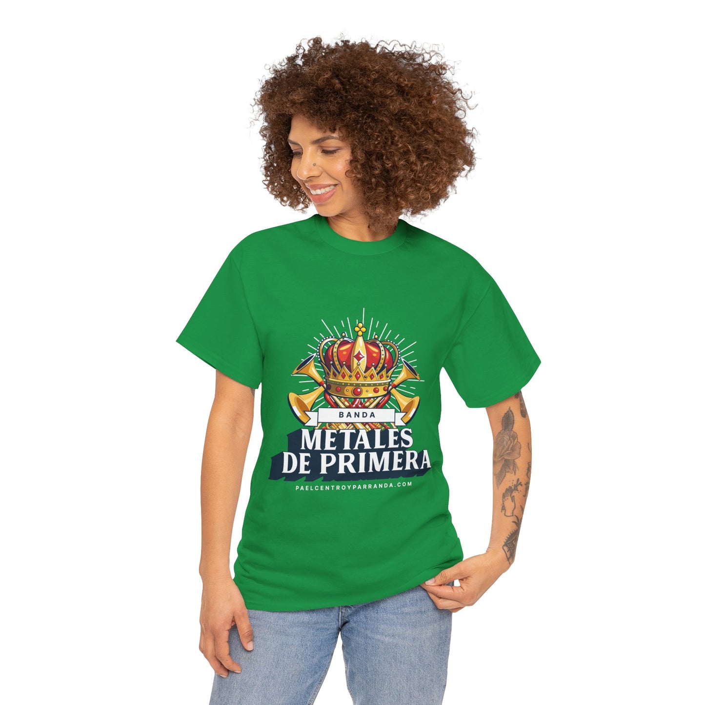 Metales de Primera. (adults) Unisex Heavy Cotton Tee
