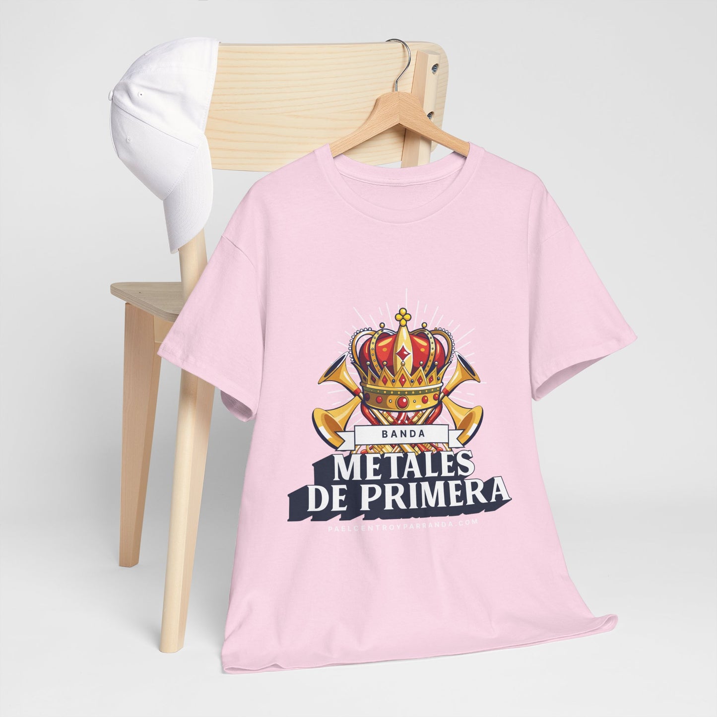 Metales de Primera. (adults) Unisex Heavy Cotton Tee