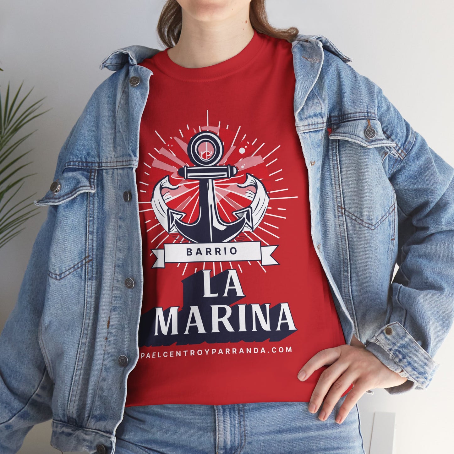 La Marina, Caibarién. Unisex Heavy Cotton Tee