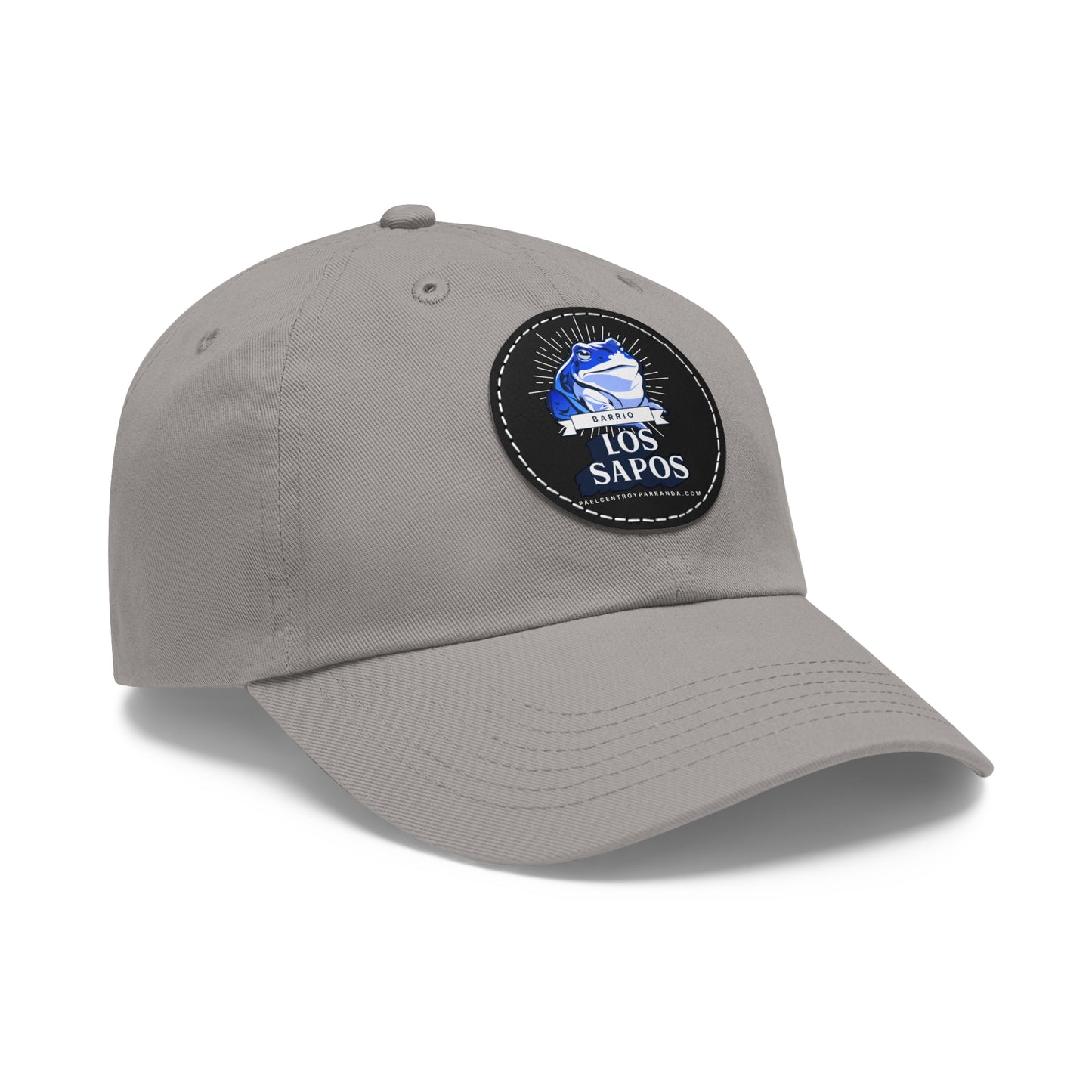Los Sapos, Encrucijada. Dad Hat with Leather Patch (Round)