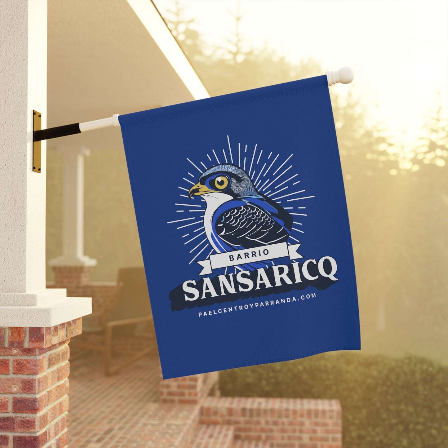 Sansaricq, Yaguajay. Garden & House Banner