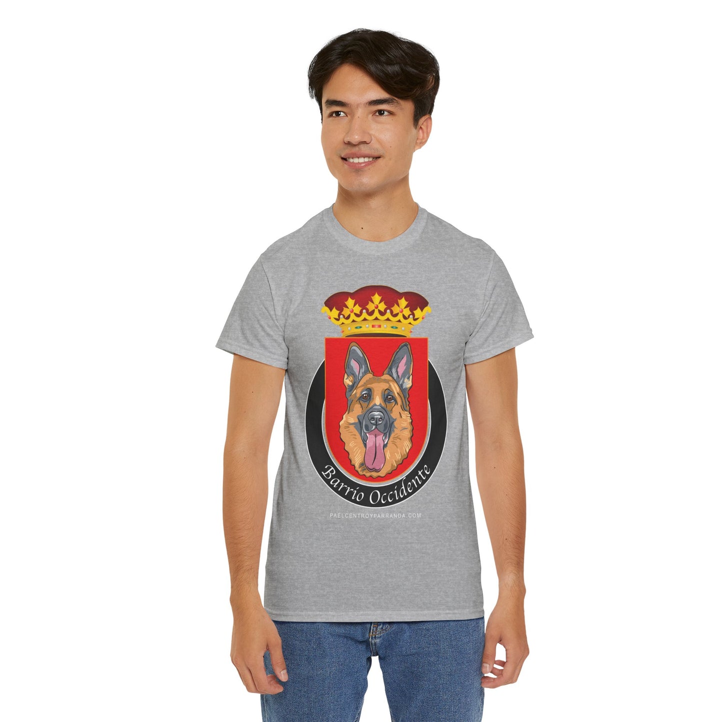 El Perro, Occidente, Zaza del Medio. Unisex Heavy Cotton Tee